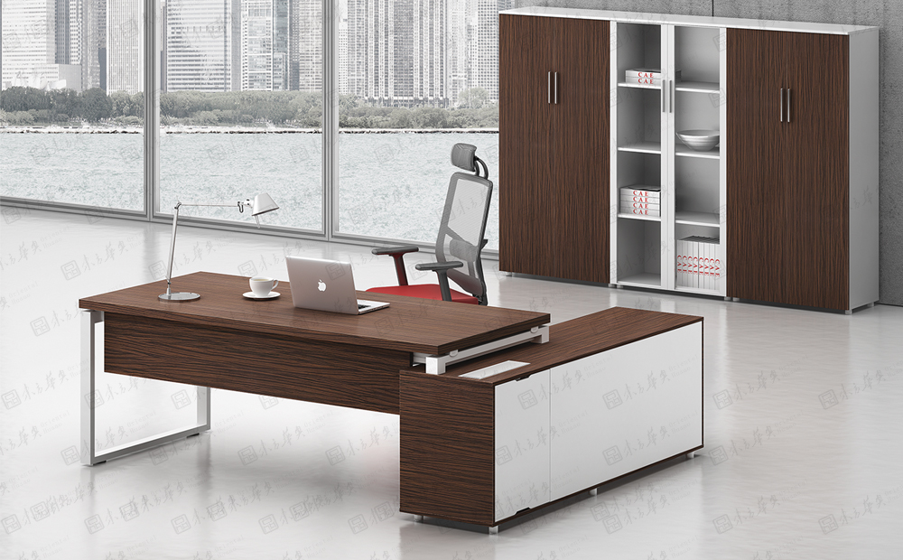 [办公台|经典大班台|Cae凯撒|现代时间简约大气老板办公桌，老板桌，经理桌，主管桌]