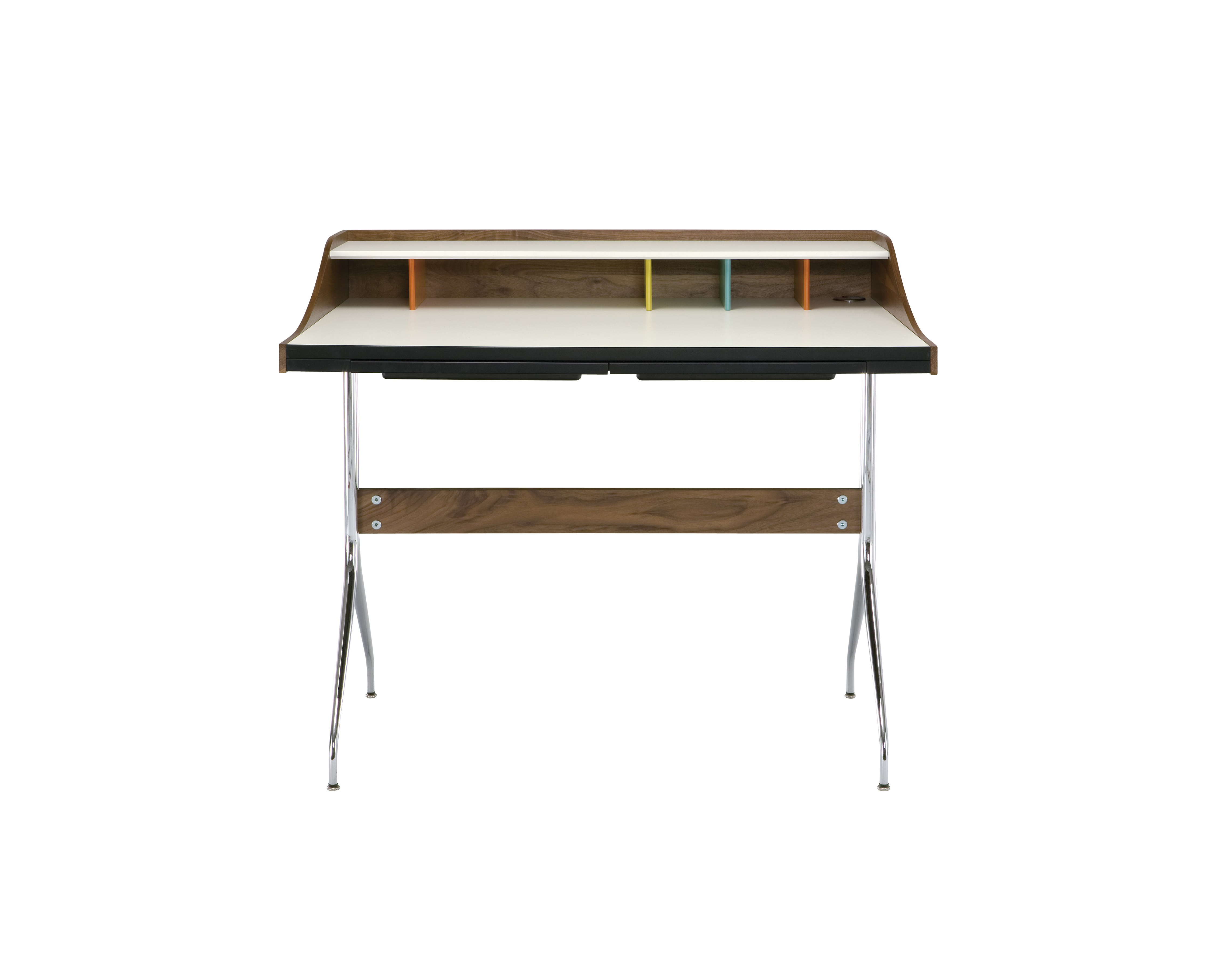 [办公台|时尚大班台|办公家具|华体会体育官方在线官网家具|纳尔逊™Swag Leg办公桌]