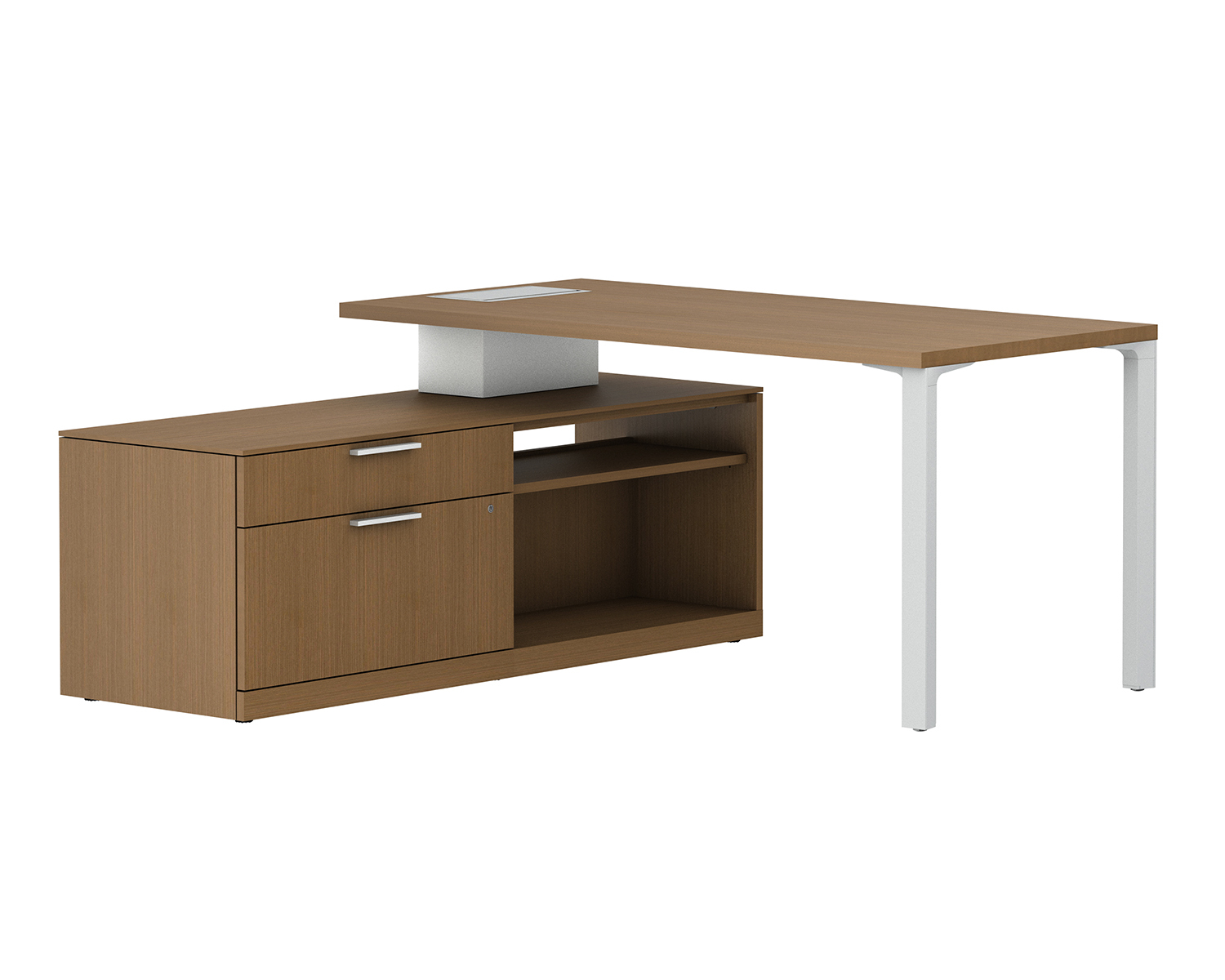 [办公台|时尚中班台|办公家具|华体会体育官方在线官网家具|Canvas 办公桌]