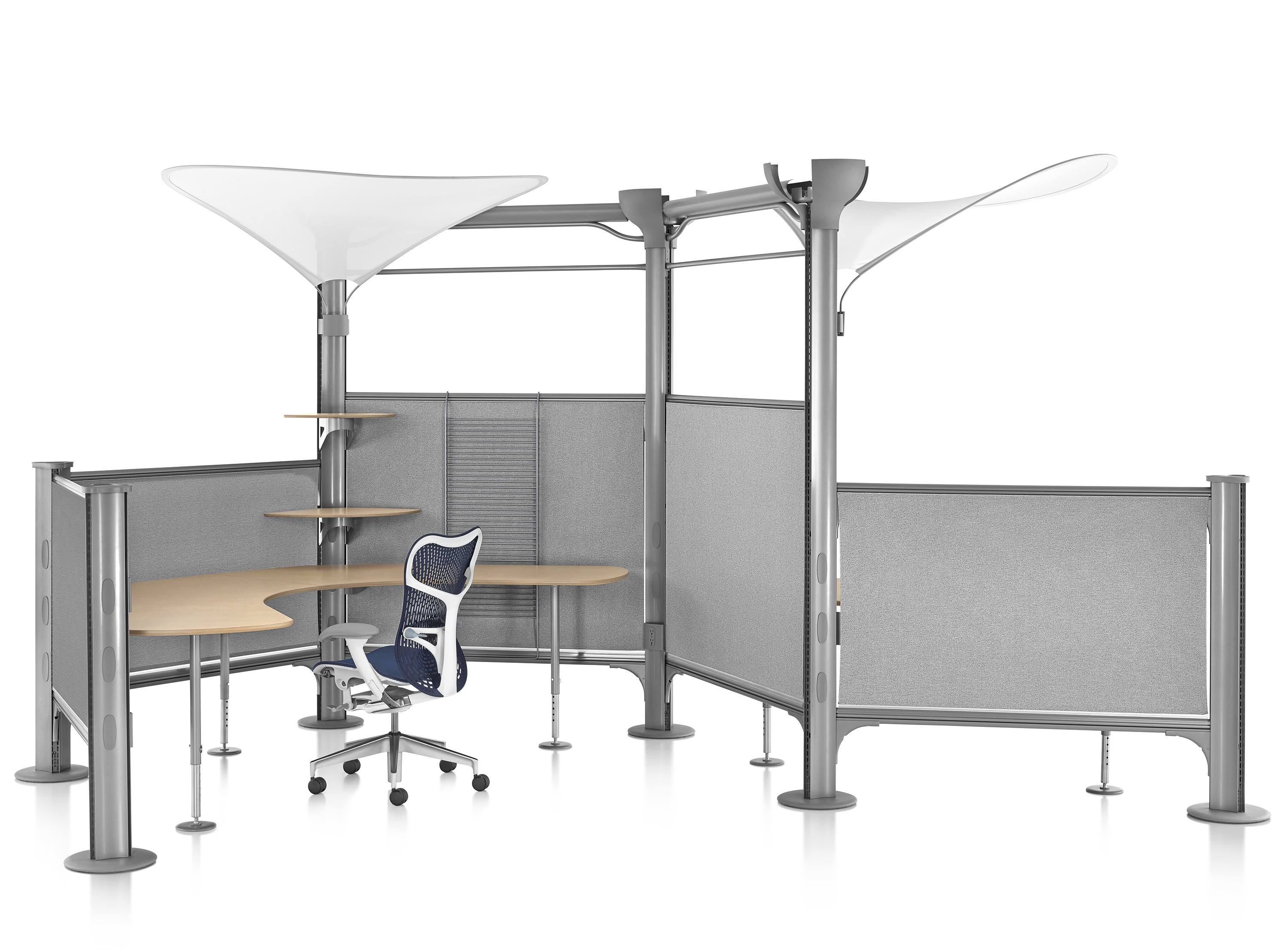 [办公屏风|屏风工作站|办公家具|华体会体育官方在线官网家具|Resolve系统开放式办公区]