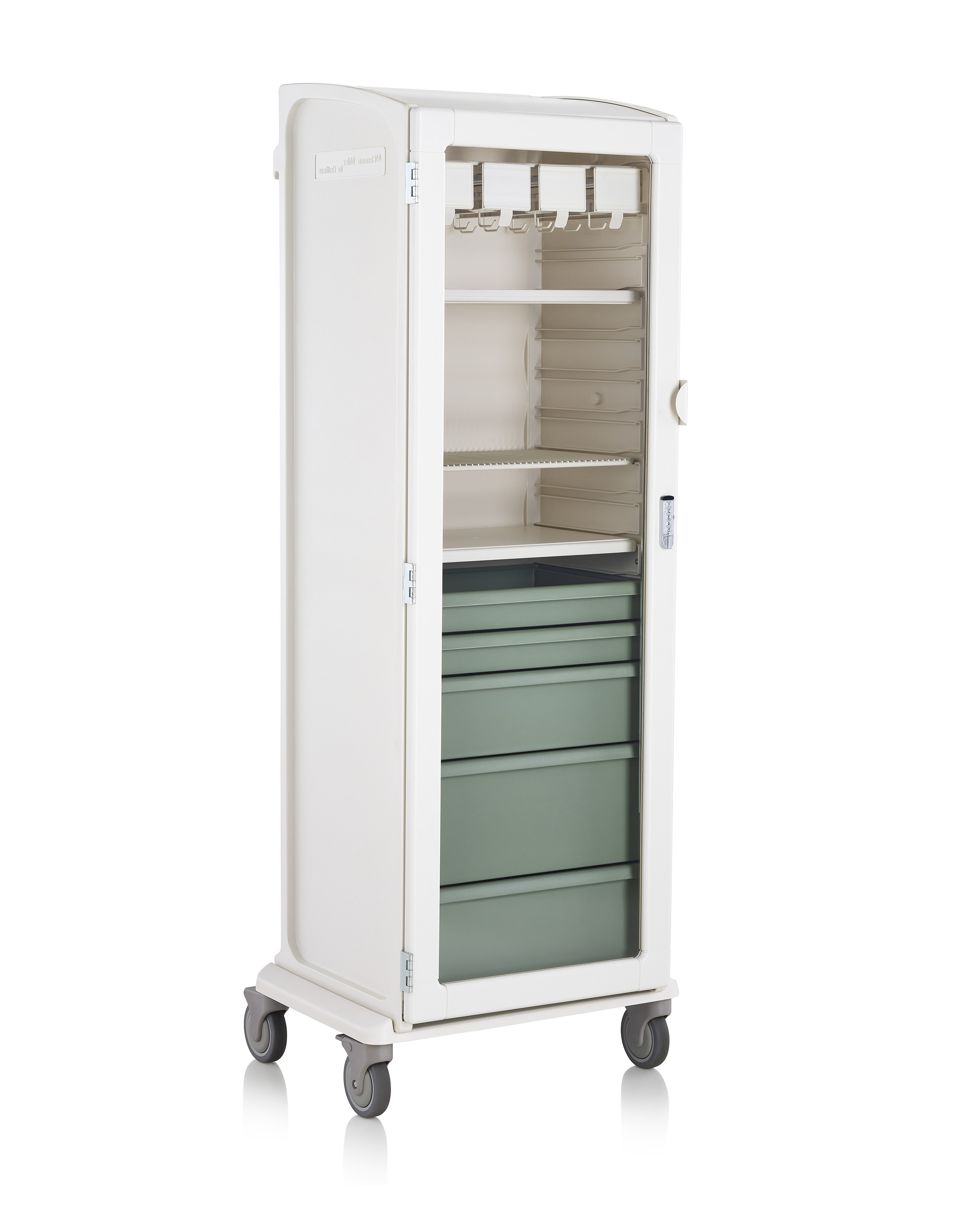 [医院家具|医疗推车/柜|办公家具|华体会体育官方在线官网家具|Procedure 无钥匙锁医疗推车]