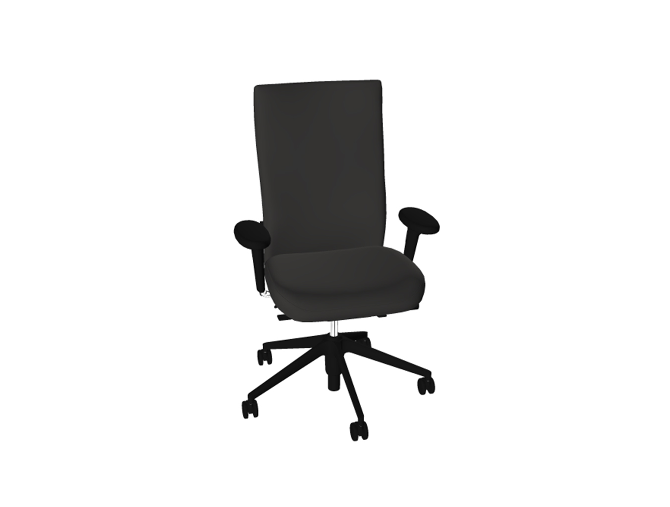 办公椅|现代真皮中班椅|办公家具|华体会体育官方在线官网家具|ID Soft 大班椅