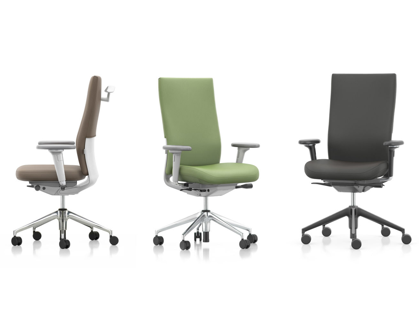 办公椅|现代真皮中班椅|办公家具|华体会体育官方在线官网家具|ID Soft 大班椅