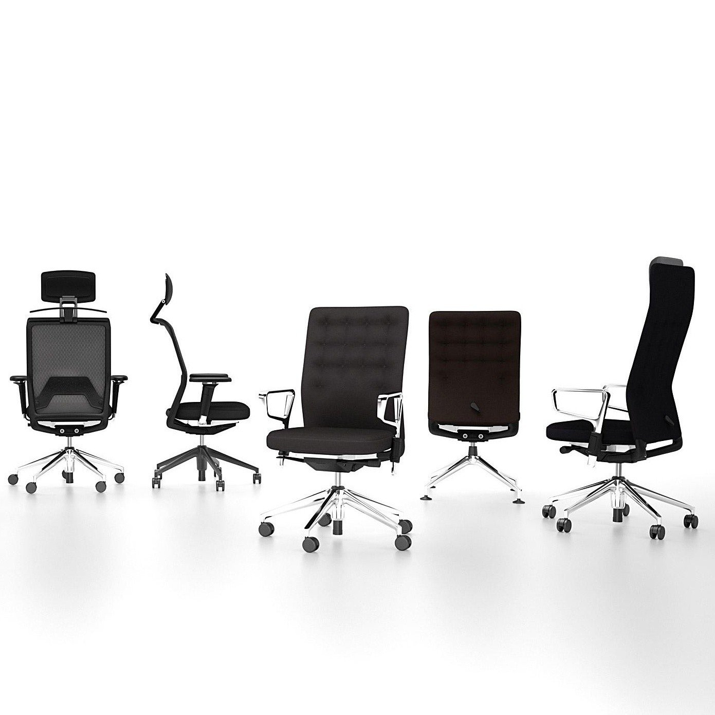 办公椅|现代真皮中班椅|办公家具|华体会体育官方在线官网家具|ID Mesh 大班椅/职员椅