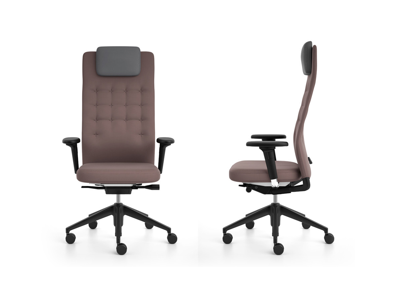 办公椅|现代真皮中班椅|办公家具|华体会体育官方在线官网家具|ID Trim 大班椅