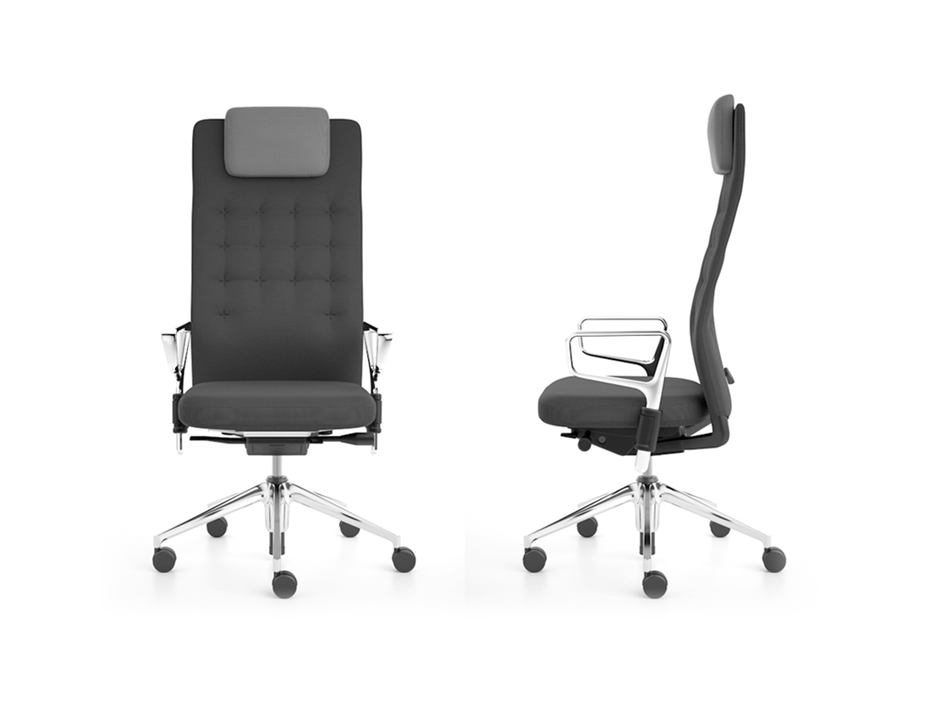 办公椅|现代真皮中班椅|办公家具|华体会体育官方在线官网家具|ID Trim 大班椅