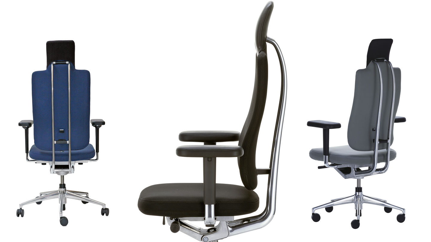 办公椅|现代真皮中班椅|办公家具|华体会体育官方在线官网家具|HeadLine 大班椅