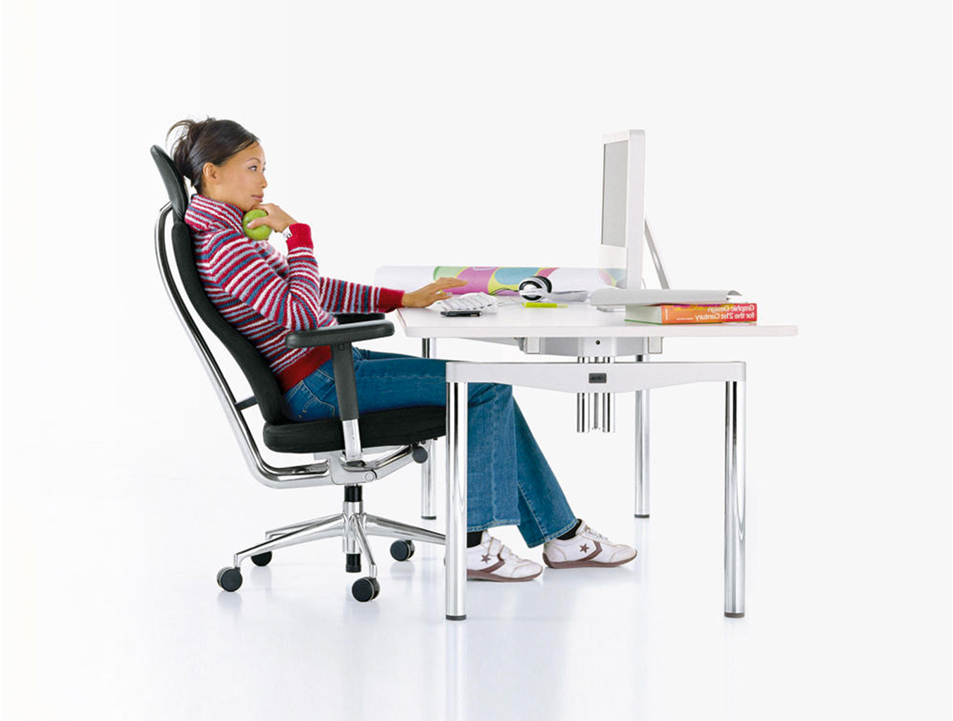 办公椅|现代真皮中班椅|办公家具|华体会体育官方在线官网家具|HeadLine 大班椅