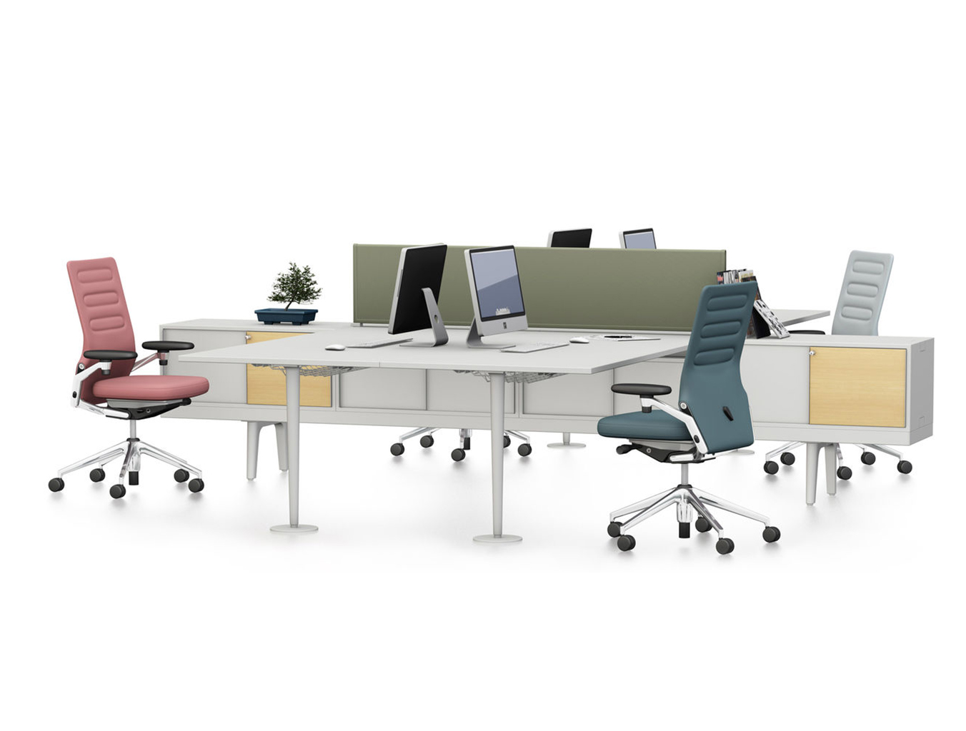 办公屏风|办公屏风系统|办公家具|华体会体育官方在线官网家具|Level 34 多功能台柜组合