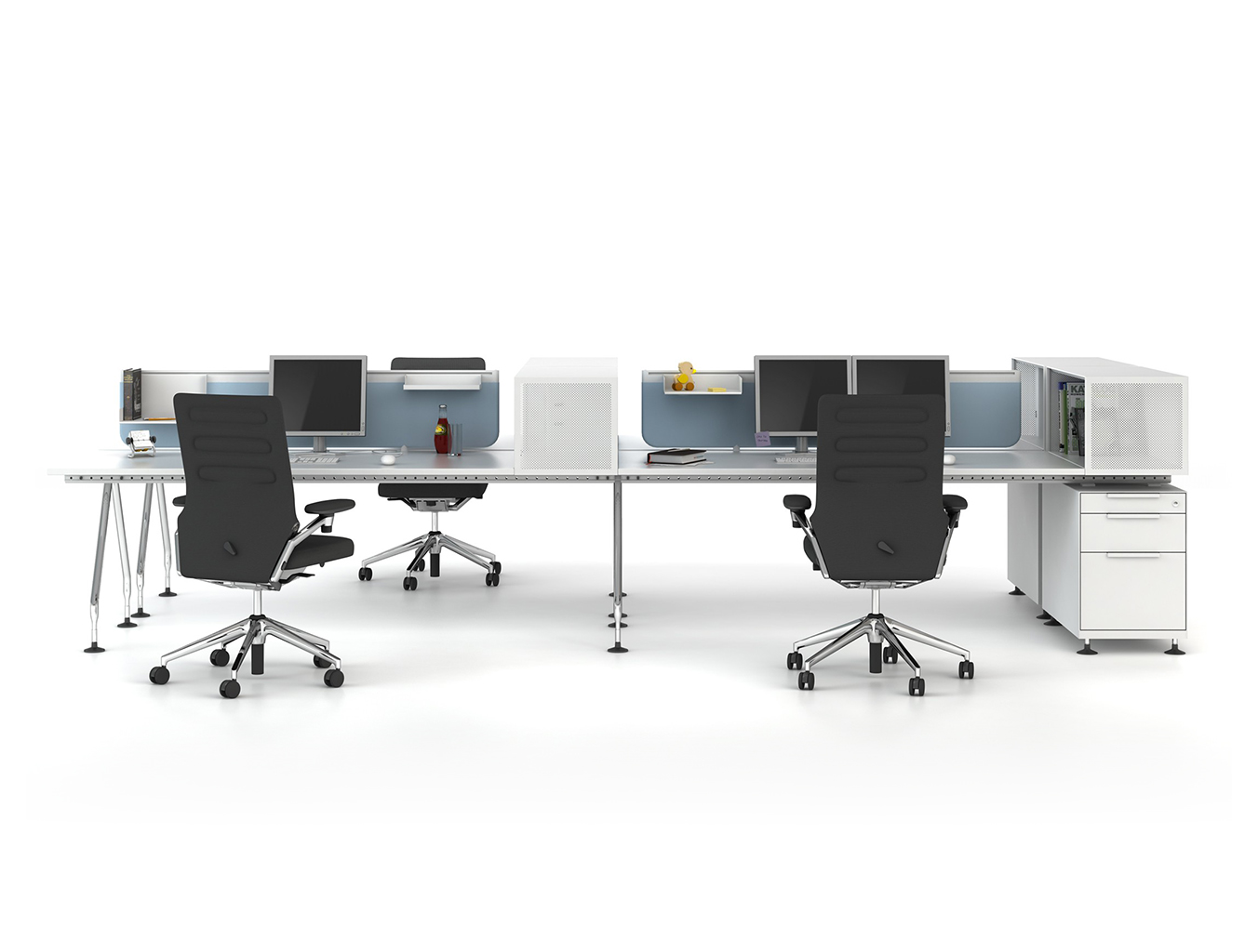 办公屏风|办公屏风系统|办公家具|华体会体育官方在线官网家具|Ad Hoc 桌面组合办公台