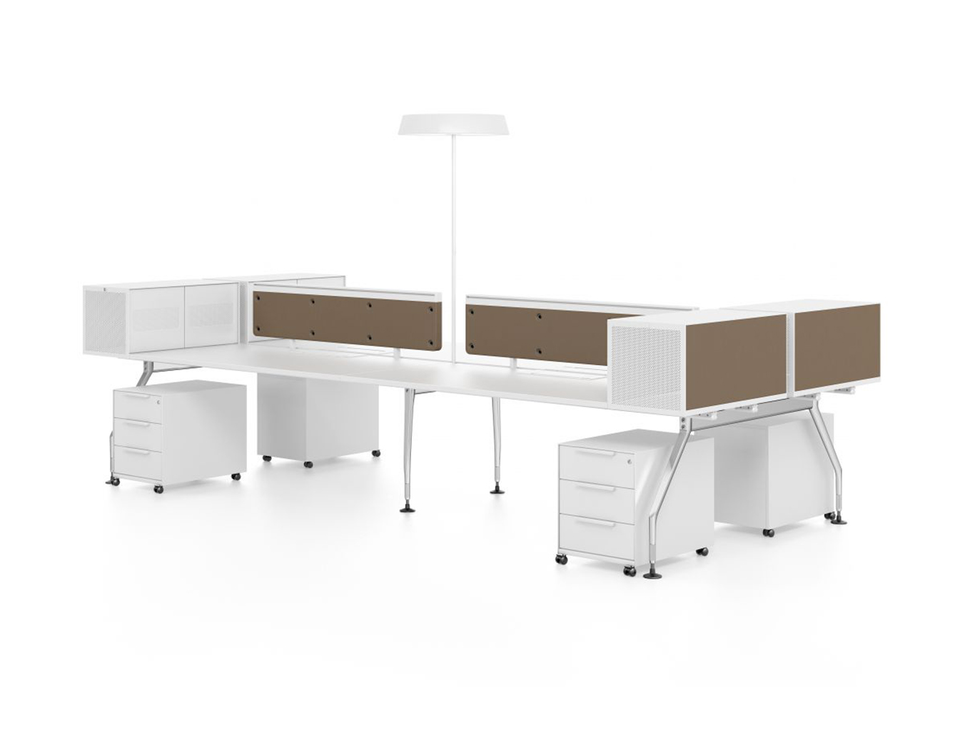 办公屏风|办公屏风系统|办公家具|华体会体育官方在线官网家具|Ad Hoc 桌面组合办公台