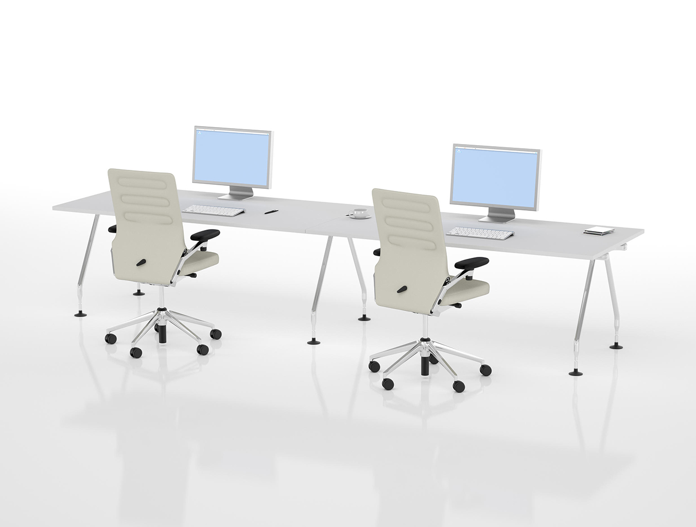 办公屏风|办公屏风系统|办公家具|华体会体育官方在线官网家具|Ad Hoc 桌面组合办公台