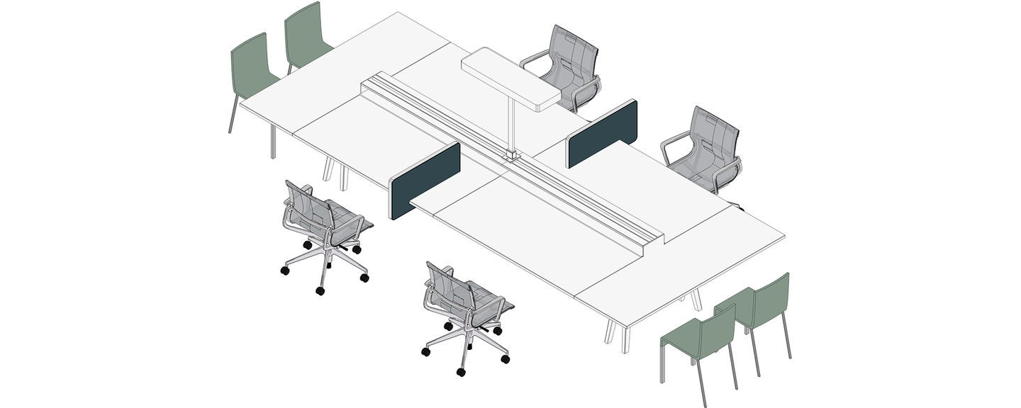 办公屏风|办公屏风系统|办公家具|华体会体育官方在线官网家具|Joyn 桌面组合办公台