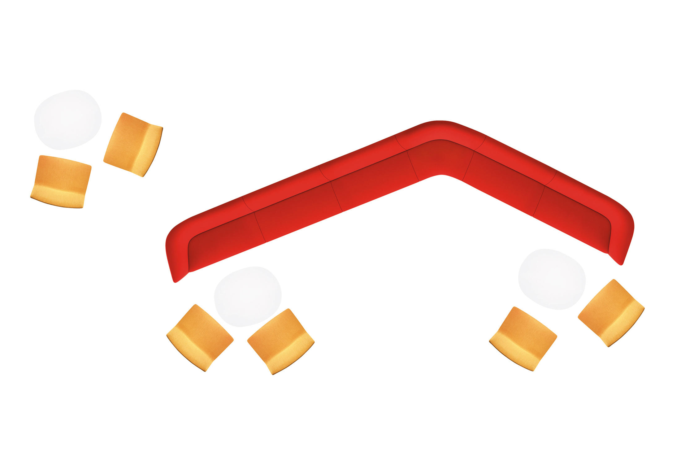 办公沙发|大堂沙发|办公家具|华体会体育官方在线官网家具|Loop 公共空间沙发