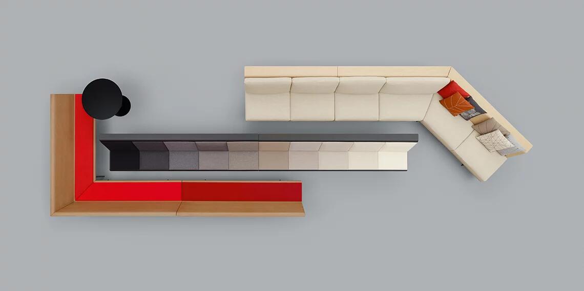 公共座椅|机场椅|办公家具|华体会体育官方在线官网家具|Zinta 公共空间沙发