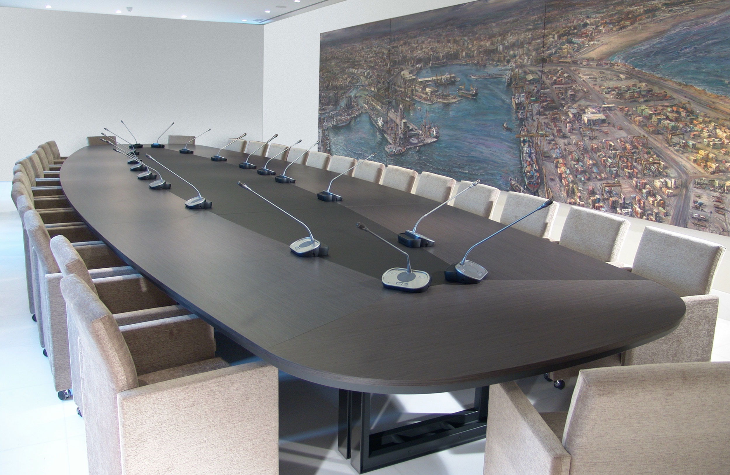 [会议台|会议条桌|办公家具|华体会体育官方在线官网家具|椭圆形木制会议桌]