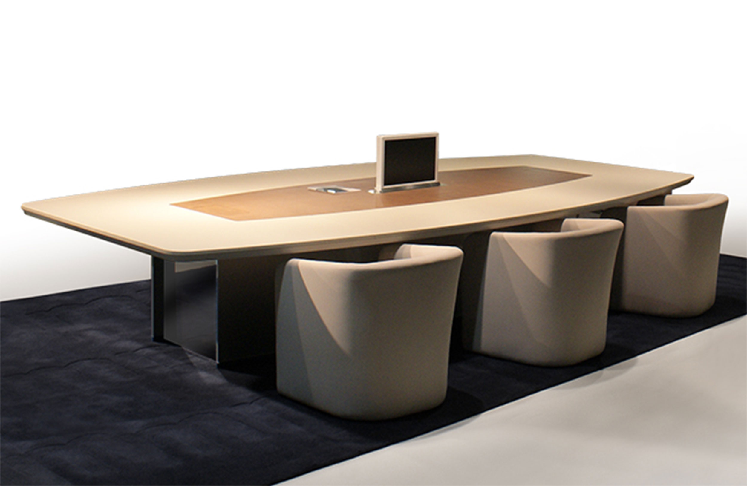 会议台|会议条桌|办公家具|华体会体育官方在线官网家具|椭圆形皮革会议桌