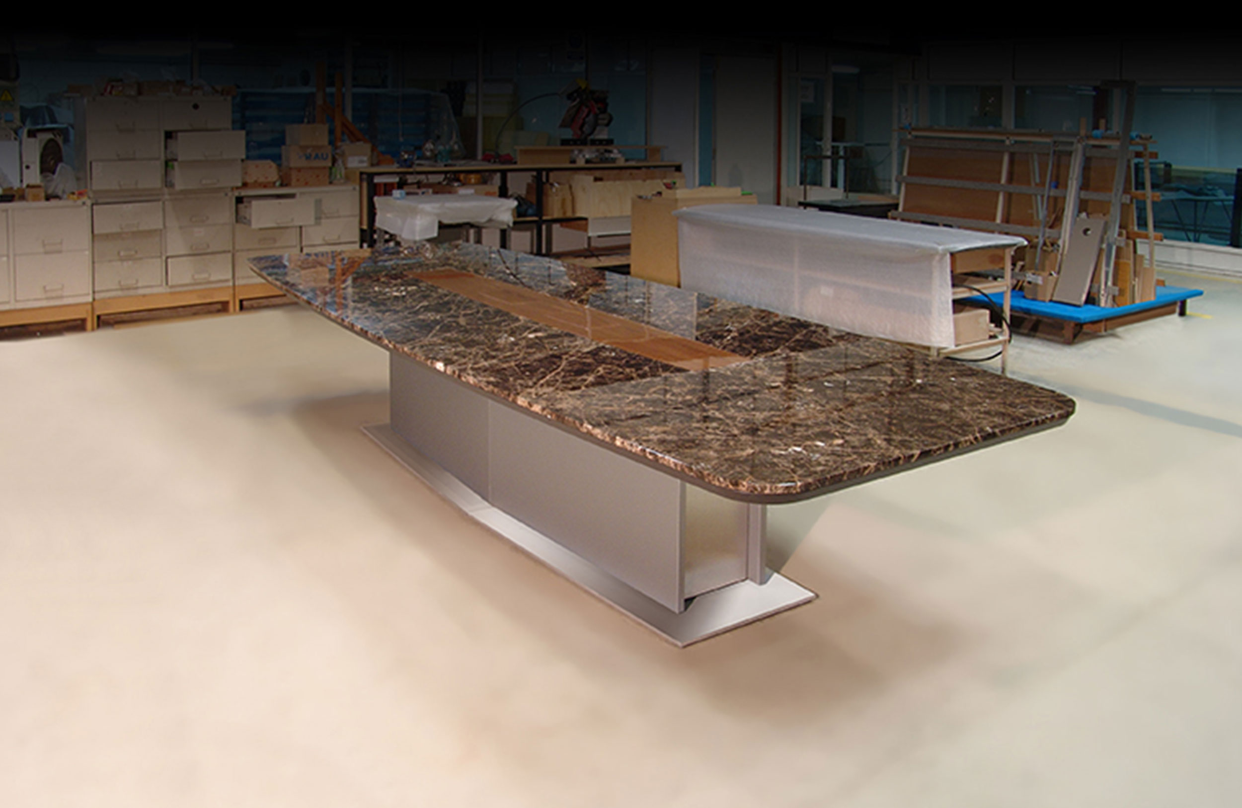 会议台|会议条桌|办公家具|华体会体育官方在线官网家具|椭圆形皮革会议桌