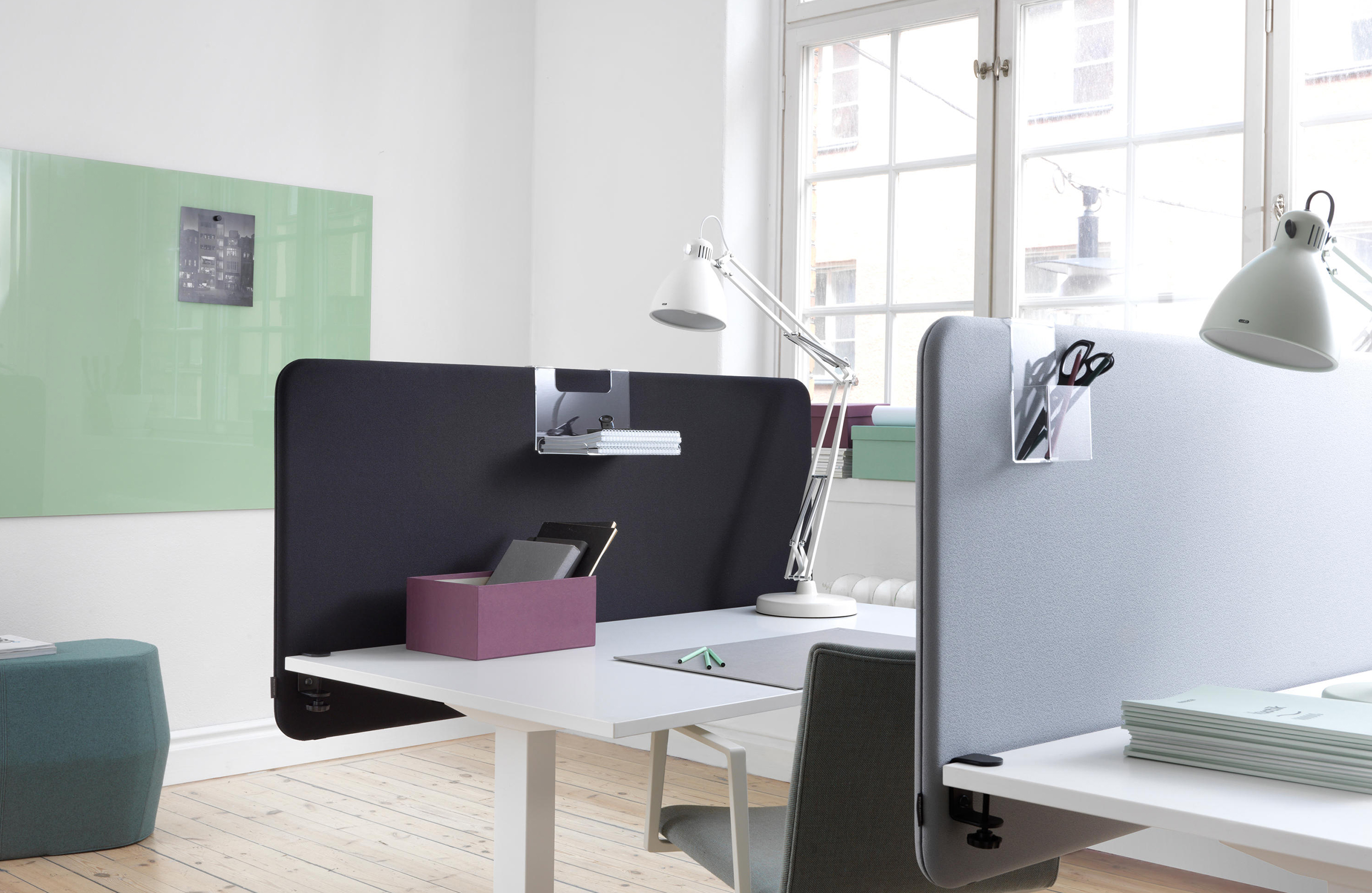 办公屏风|屏风工作站|办公家具|华体会体育官方在线官网家具|Scala Table办公桌屏风卡位