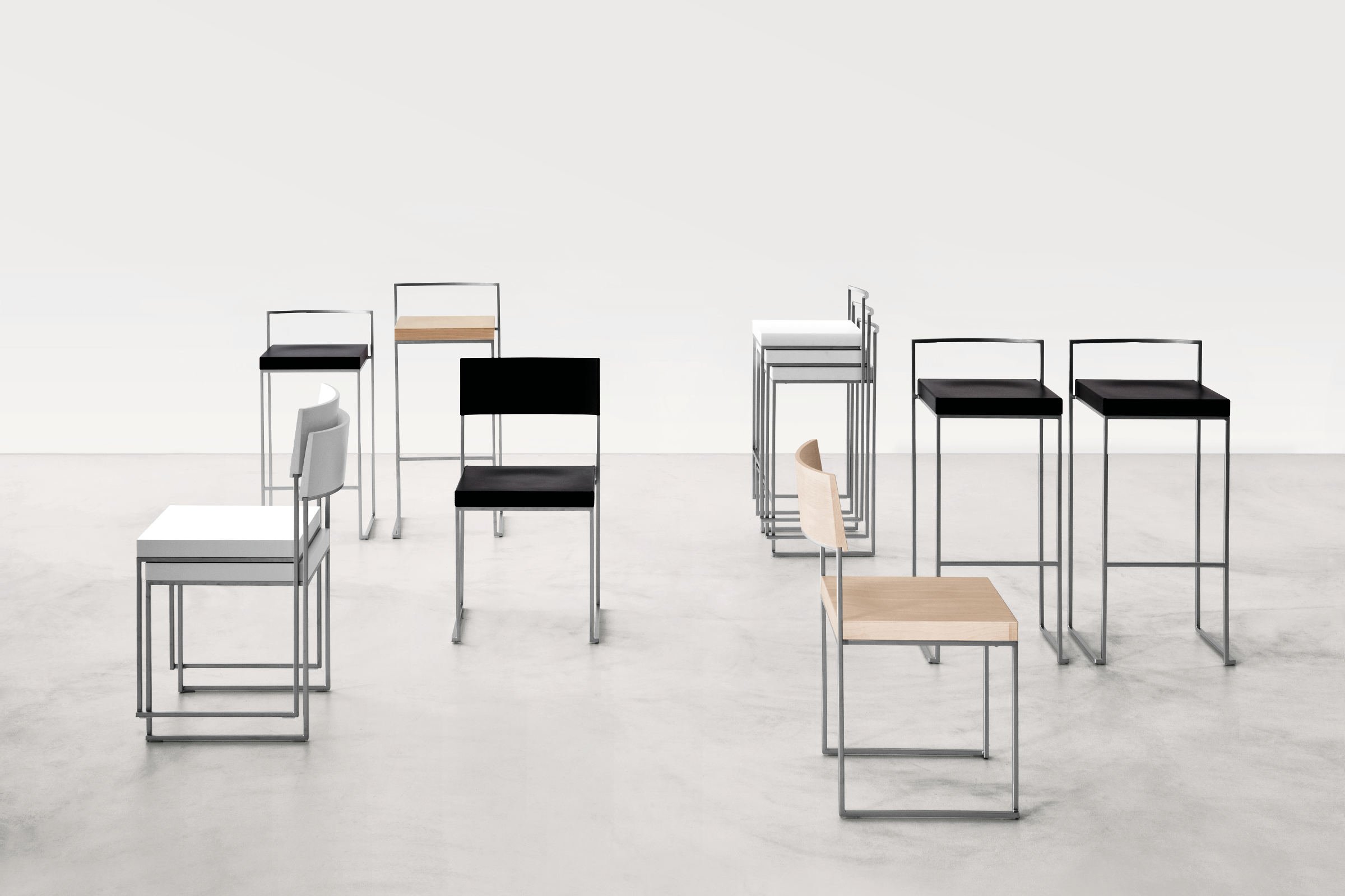 华体会体育官方在线官网 - 坐具|吧椅/凳子|办公家具|华体会体育官方在线官网家具|CUBA + CUBO 凳/吧椅