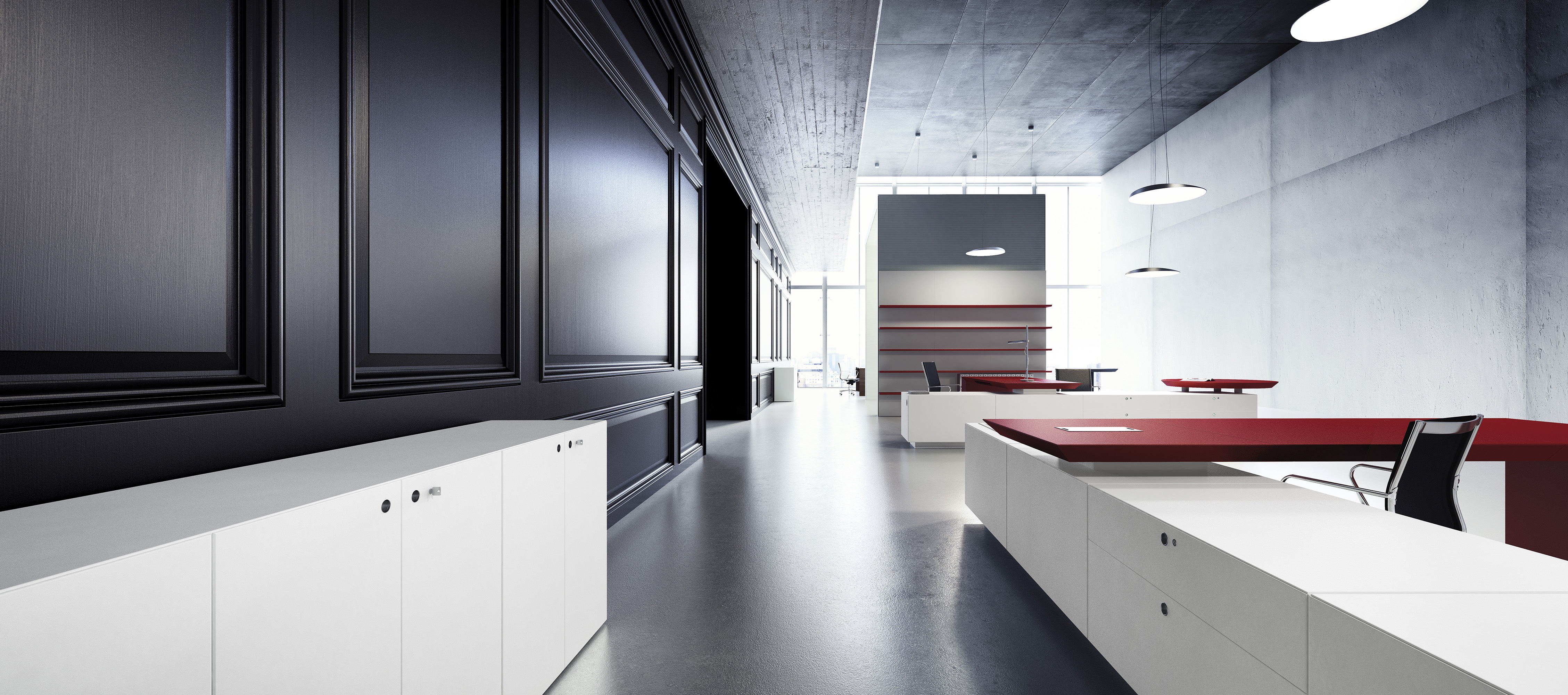 办公台|时尚大班台|办公家具|华体会体育官方在线官网家具|MultipliCeo 办公桌/书桌