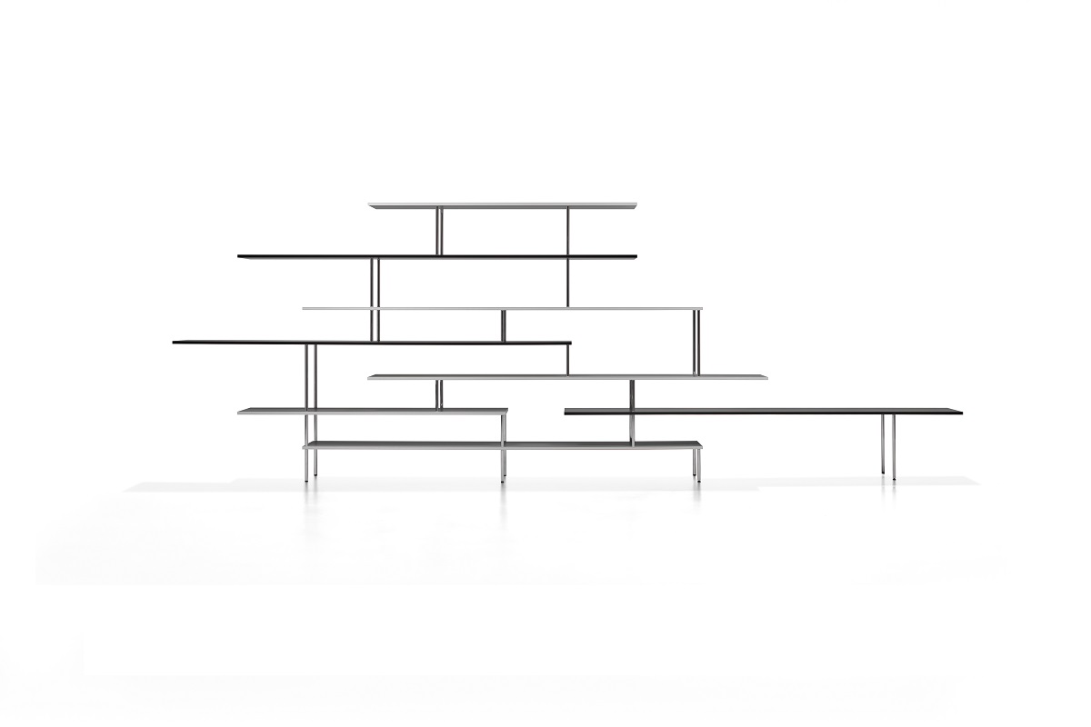 [华体会体育官方在线官网 - 储物|装饰架|办公家具|华体会体育官方在线官网家具|SUPER POSITION 铝制书柜]