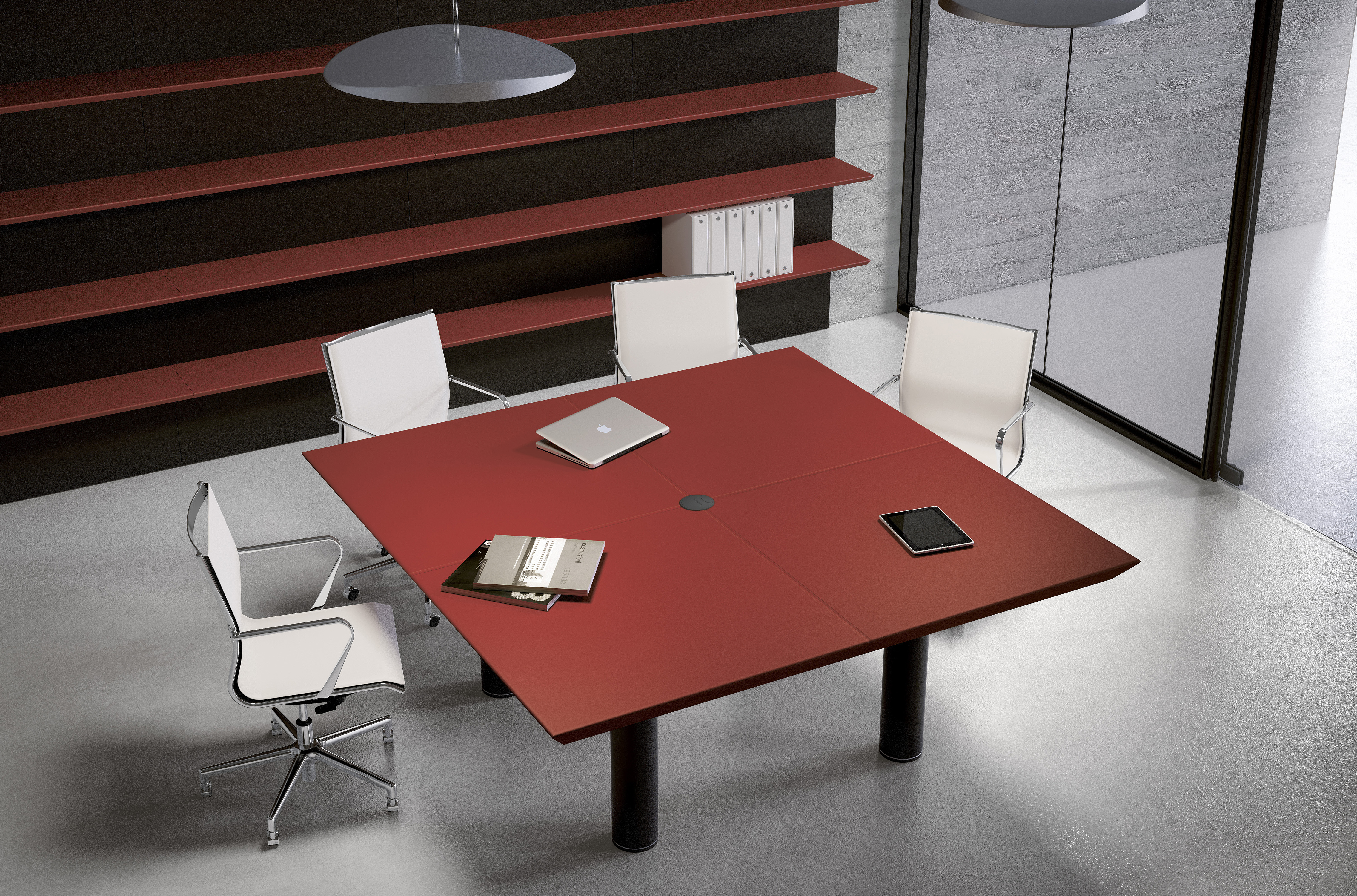 会议台|实木洽谈台|办公家具|华体会体育官方在线官网家具|MULTIPLICEO 方形会议桌