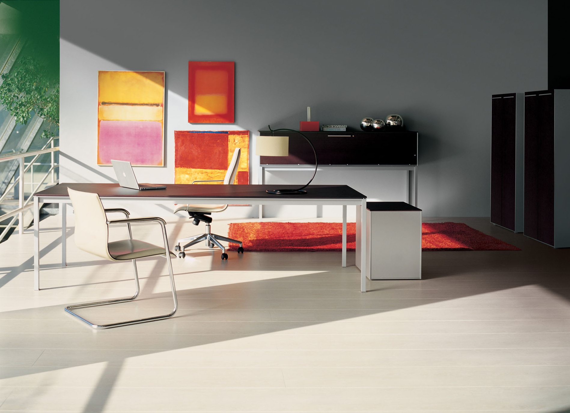 办公台|时尚大班台|办公家具|华体会体育官方在线官网家具|Corium 真皮