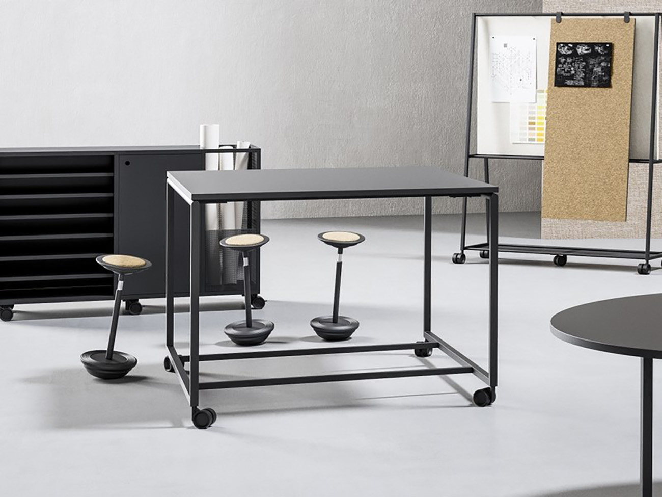 会议台|实木洽谈台|办公家具|华体会体育官方在线官网家具|Atelier 活动洽谈桌