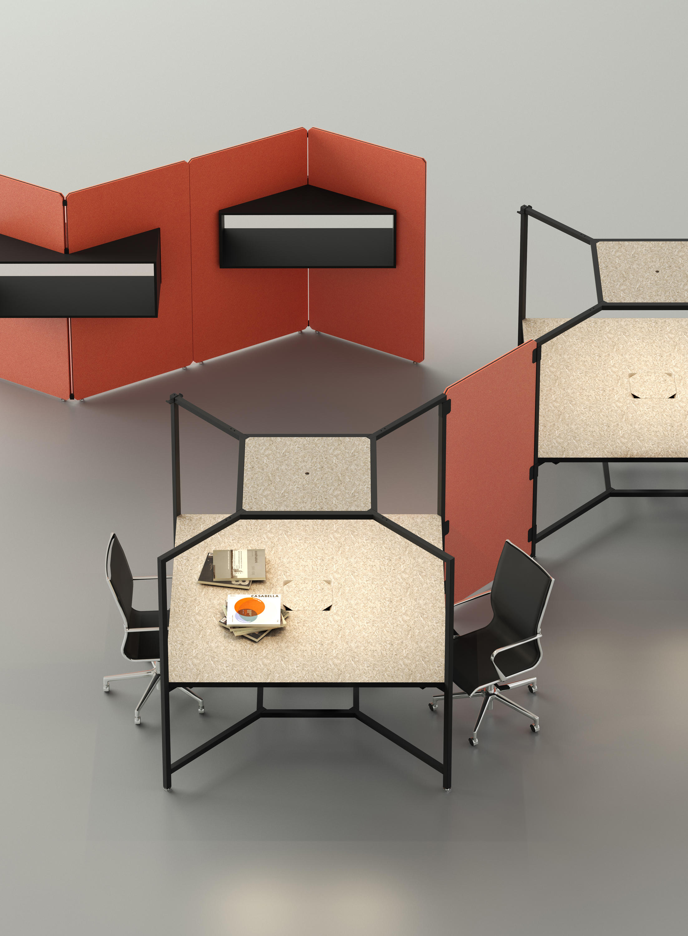 办公台|时尚大班台|办公家具|华体会体育官方在线官网家具|Hub 办公桌组合系统