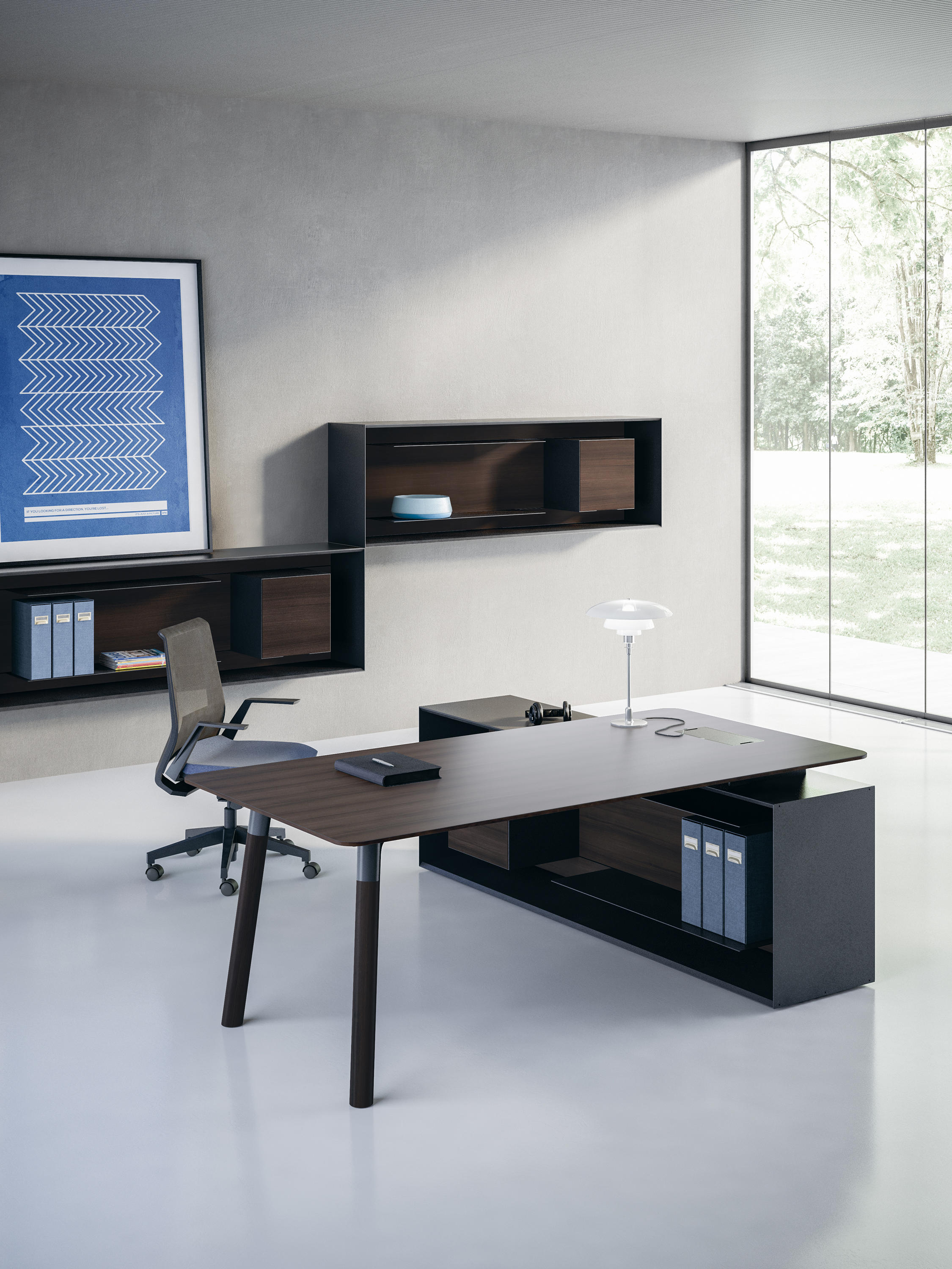 华体会体育官方在线官网 - 储物|装饰架|办公家具|华体会体育官方在线官网家具|Outline 办公室书架/开放式木制书架