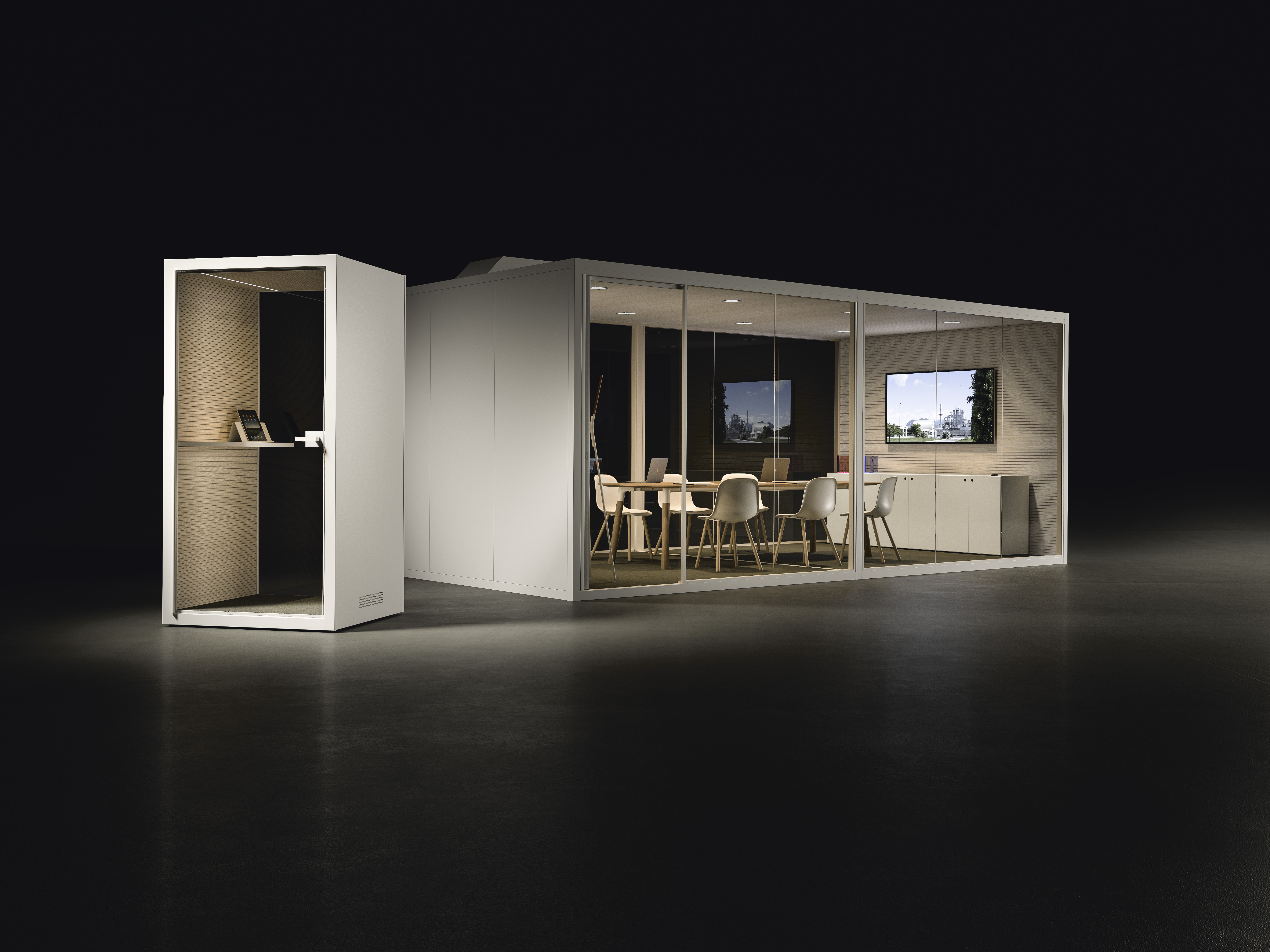 会议台|静音舱/洽谈屋|办公家具|华体会体育官方在线官网家具|Acoustic Room Mini 隔音屋