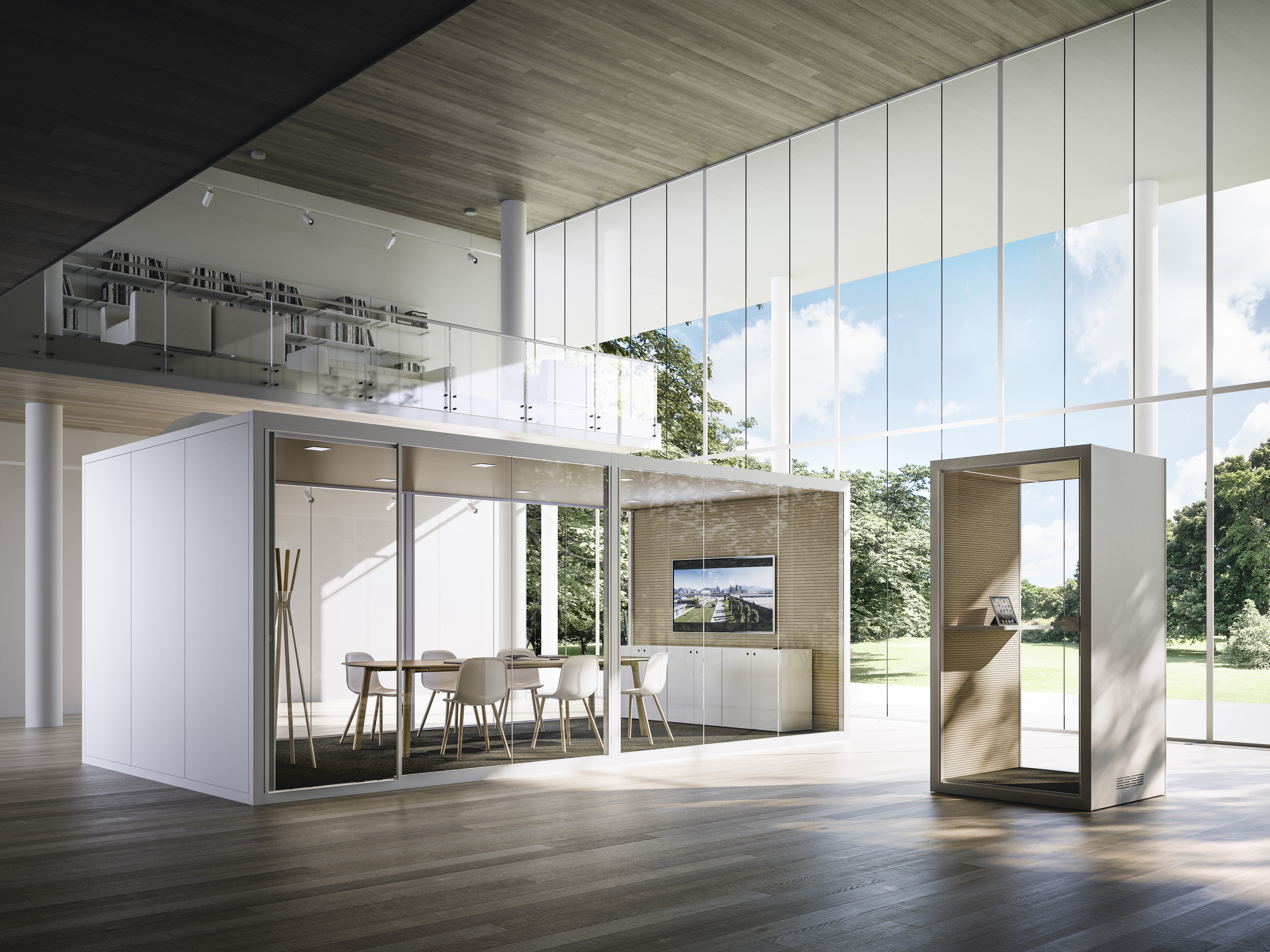 会议台|静音舱/洽谈屋|办公家具|华体会体育官方在线官网家具|Acoustic Room Mini 隔音屋