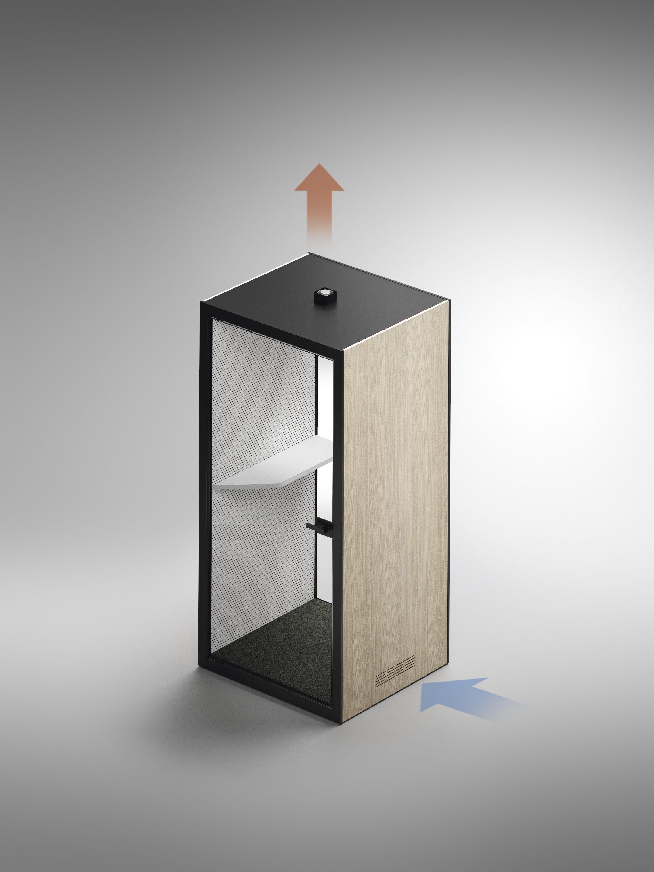 会议台|静音舱/洽谈屋|办公家具|华体会体育官方在线官网家具|Acoustic Room Mini 隔音屋