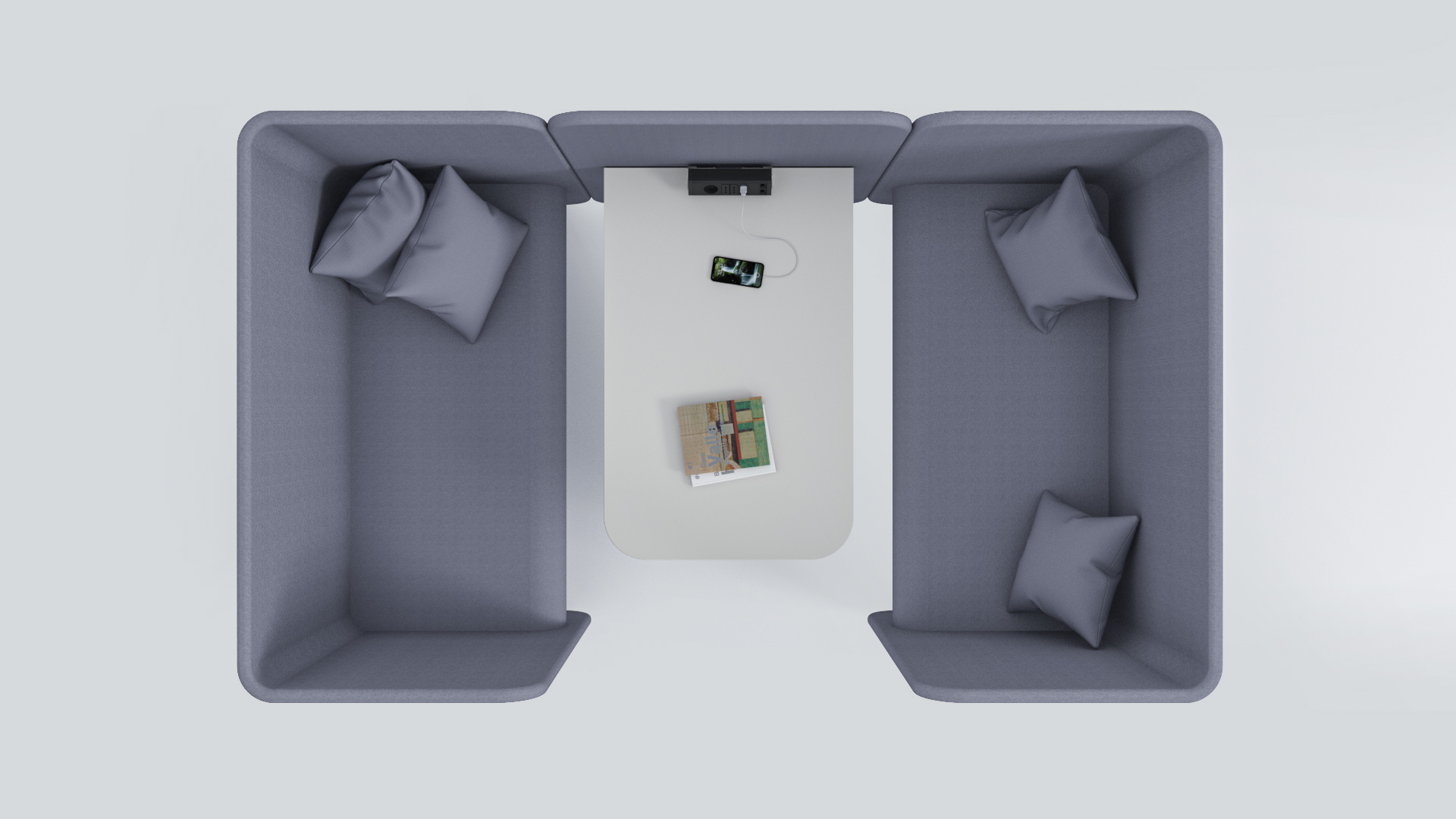 办公屏风|屏风工作站|办公家具|华体会体育官方在线官网家具|Hug Modular Pods 工作卡位