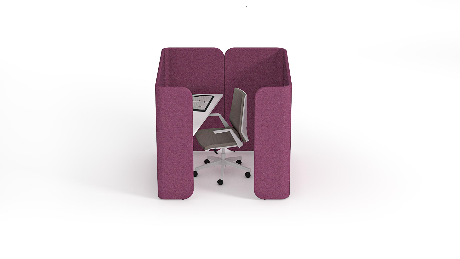 办公屏风|屏风工作站|办公家具|华体会体育官方在线官网家具|Hug Modular Pods 工作卡位