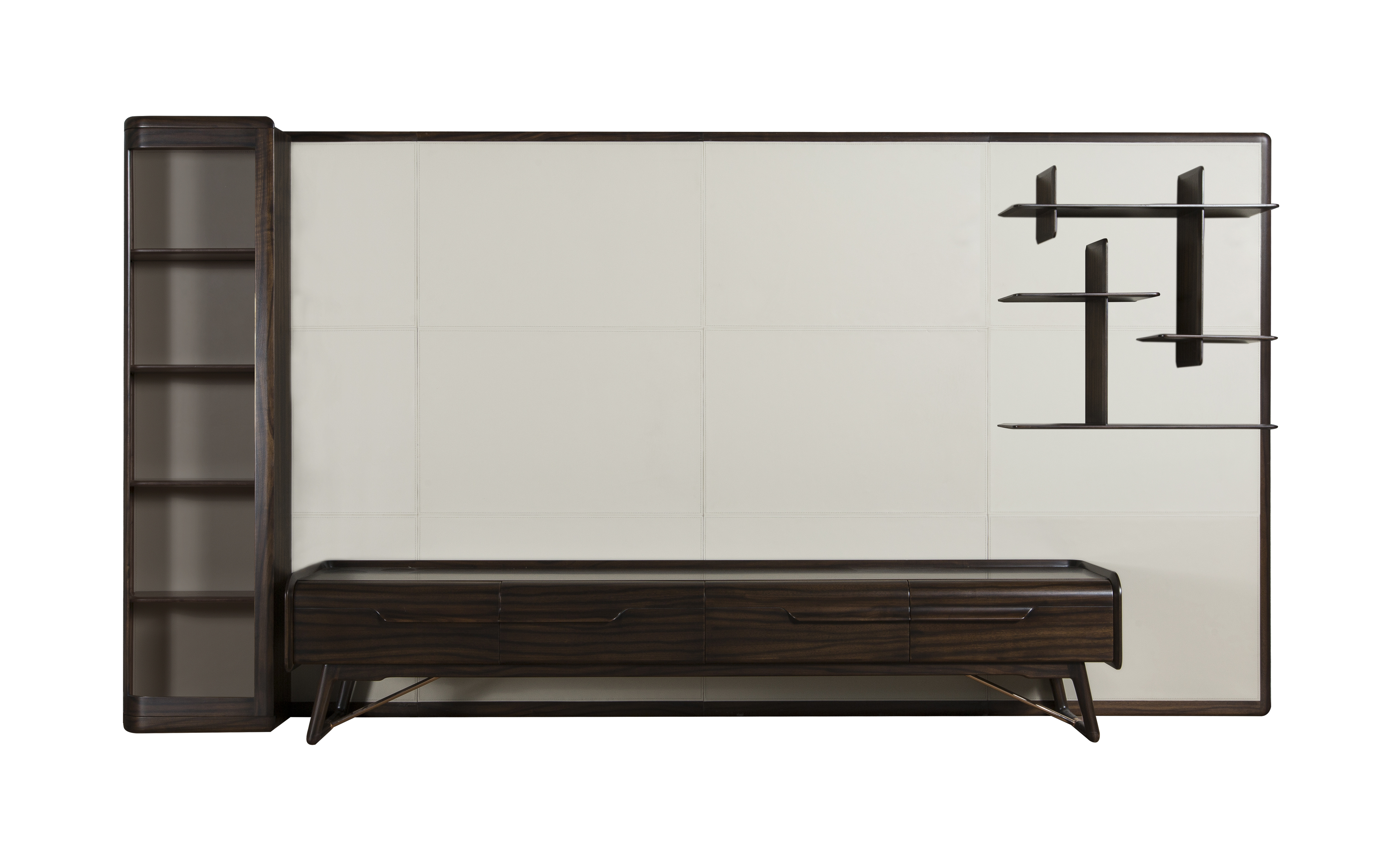 [文件柜|实木文件柜|办公家具|华体会体育官方在线官网家具|觅上-组合电视柜背景柜]