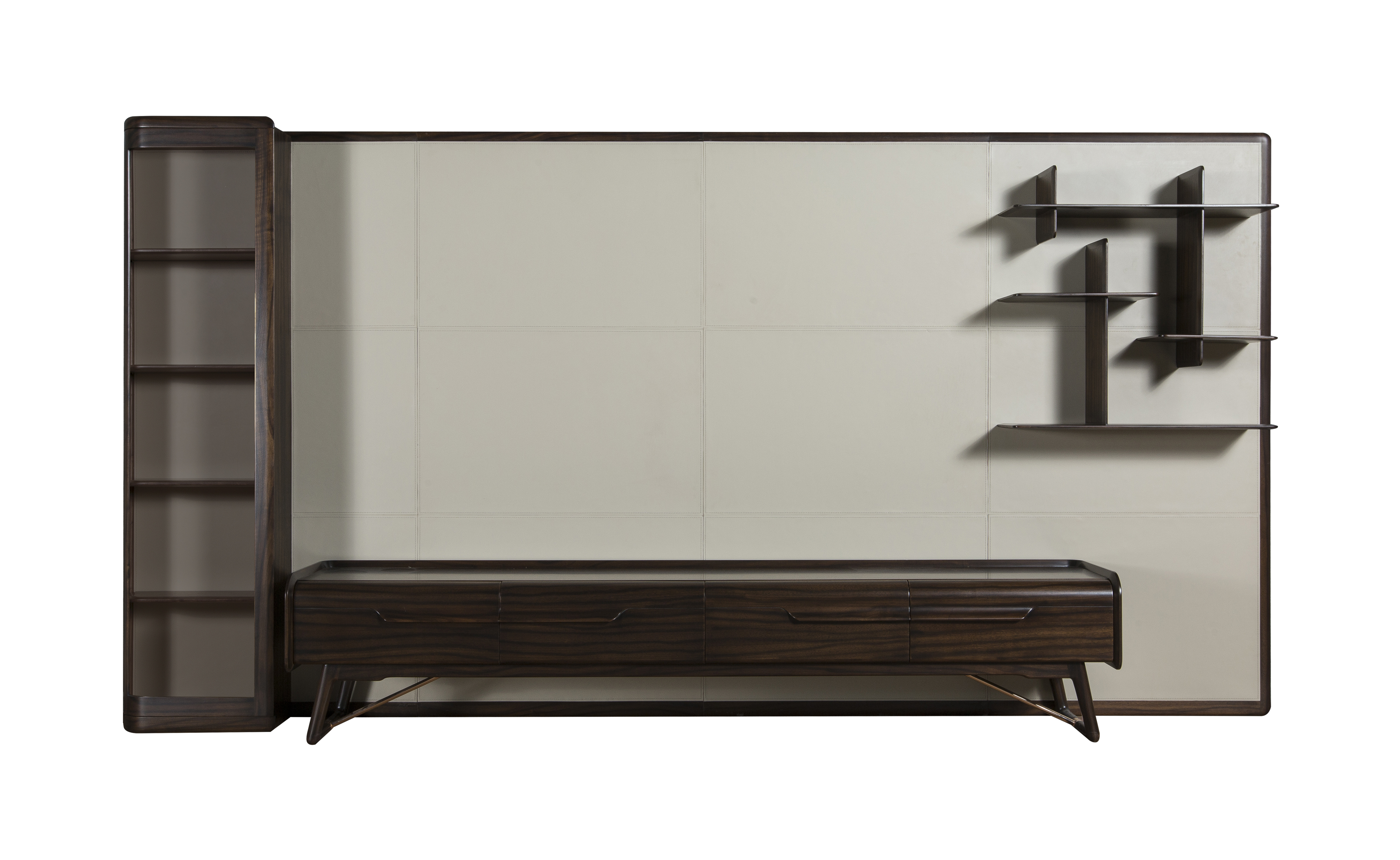 文件柜|实木文件柜|办公家具|华体会体育官方在线官网家具|觅上-组合电视柜背景柜