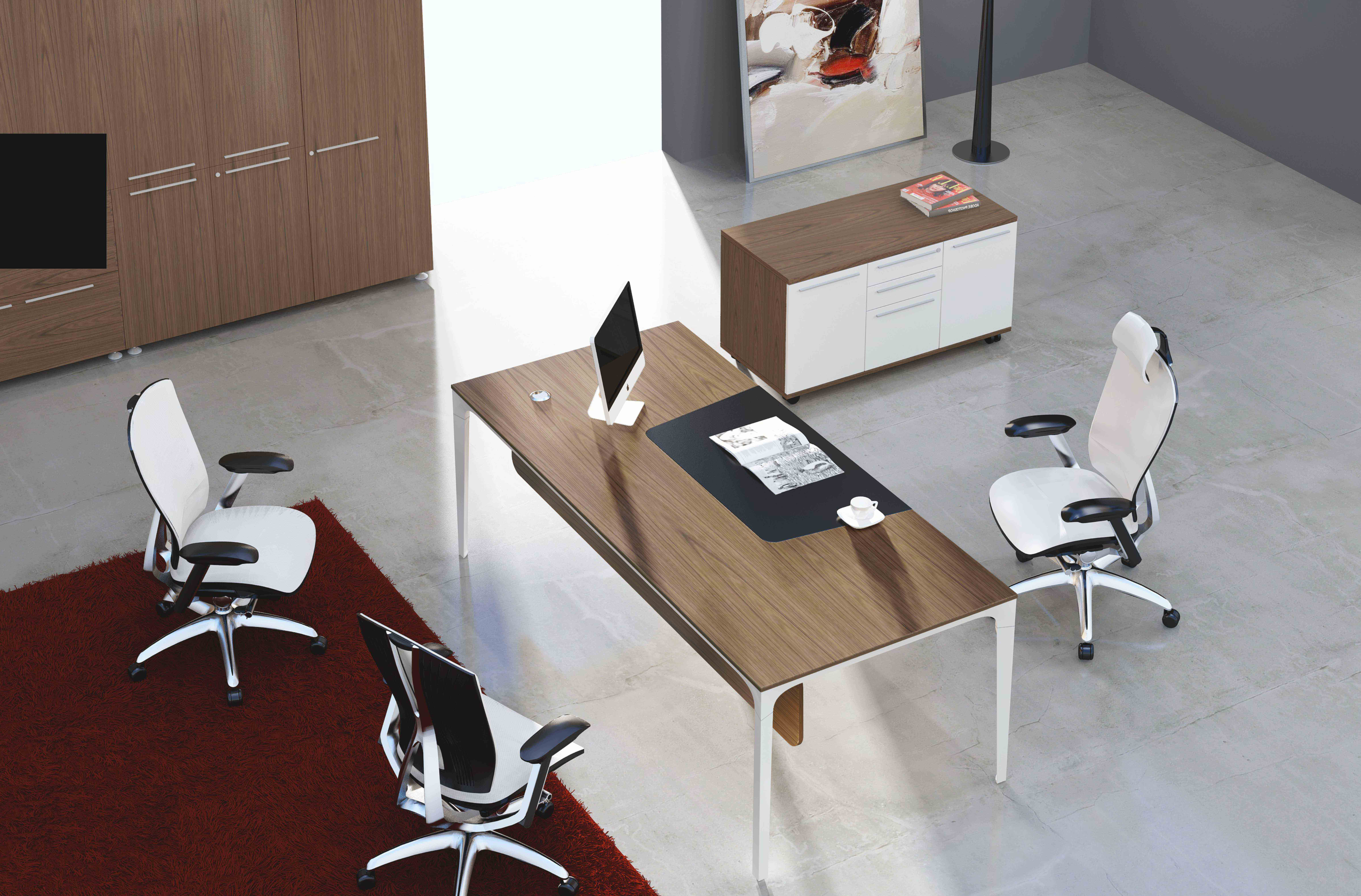 办公台|时尚大班台|办公家具|华体会体育官方在线官网家具|大班台/配套系列