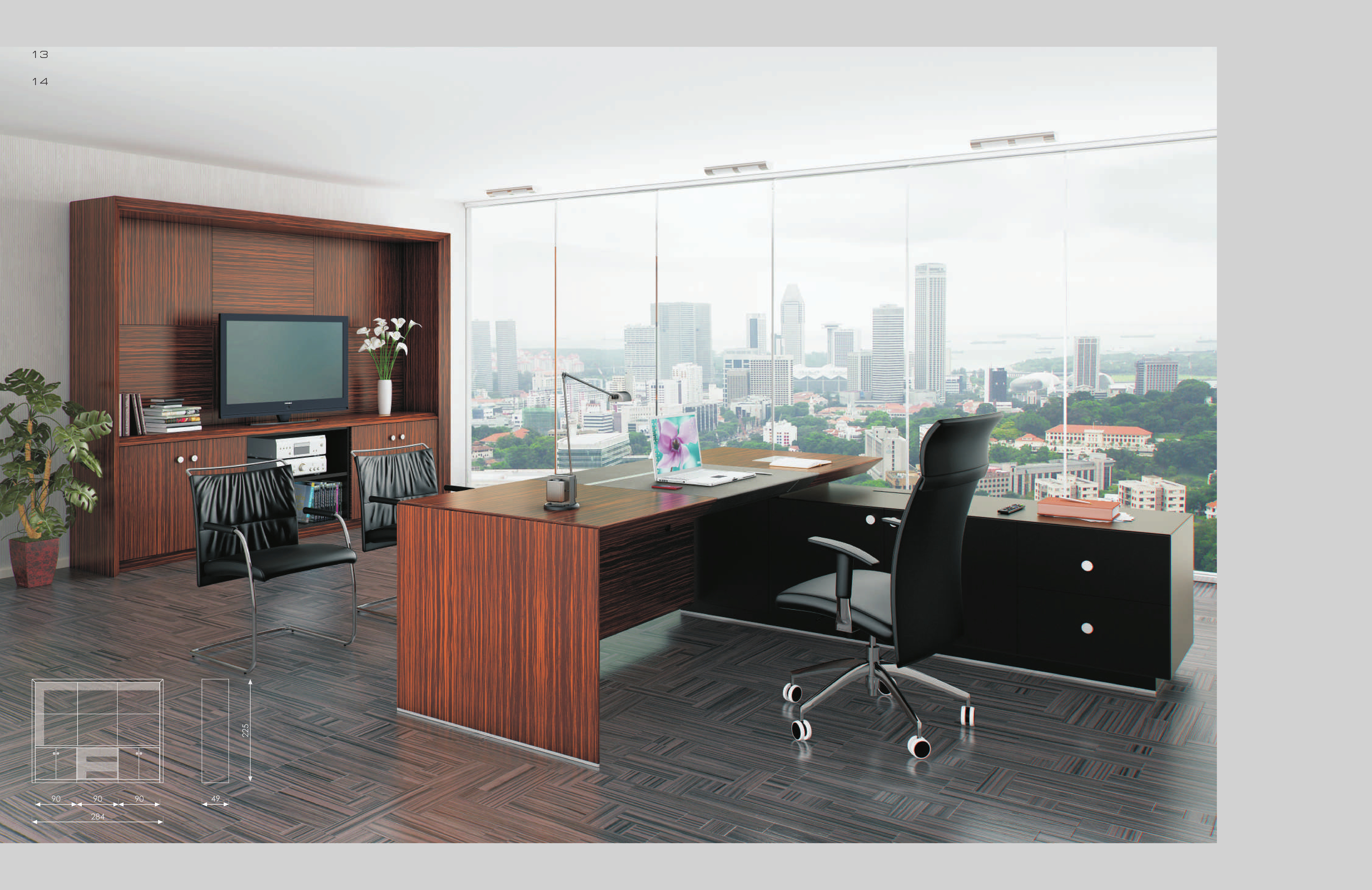 办公台|时尚大班台|办公家具|华体会体育官方在线官网家具|大班台/配套系列