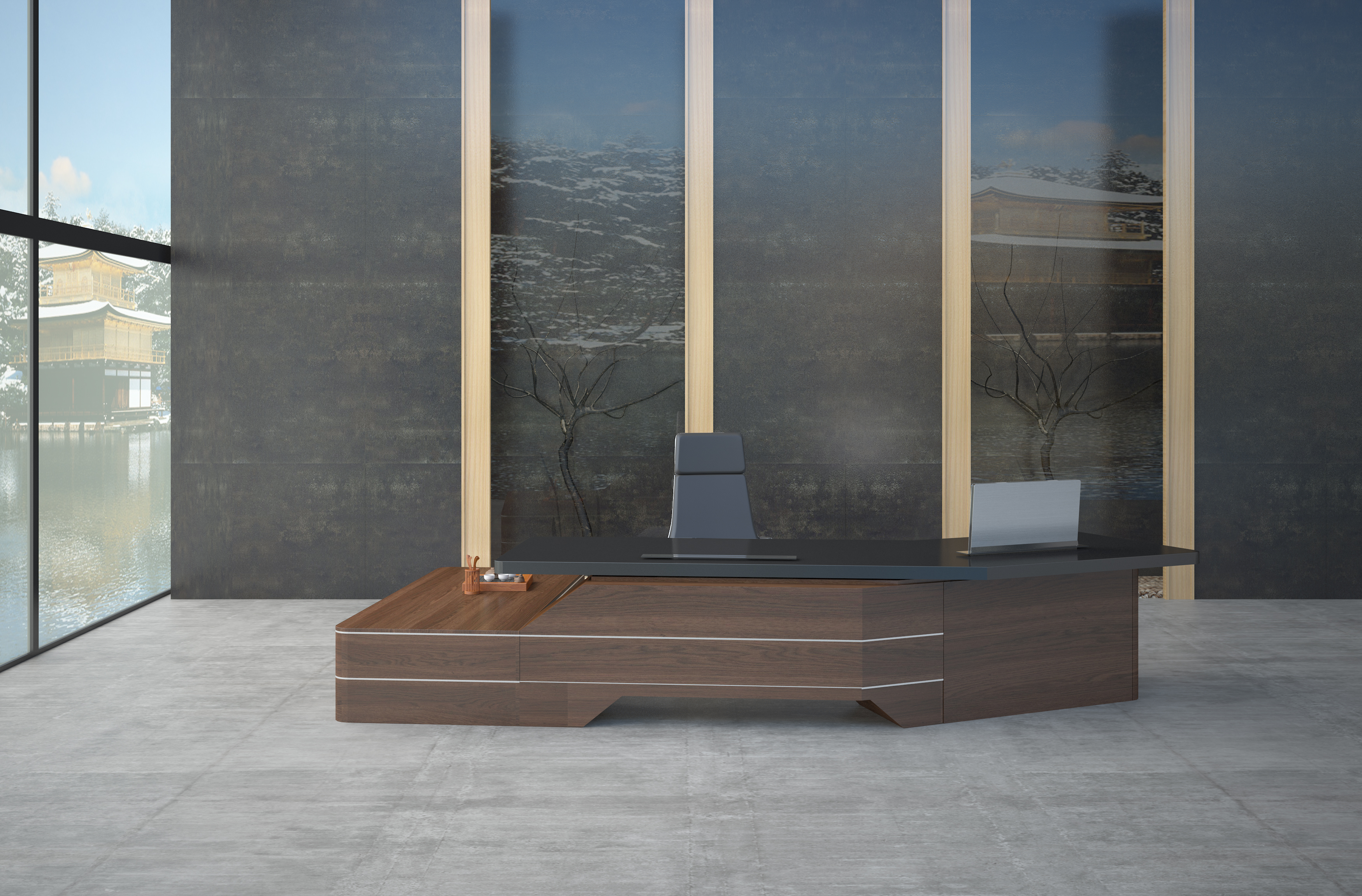 办公台|时尚大班台|办公家具|华体会体育官方在线官网家具|大班台/配套系列