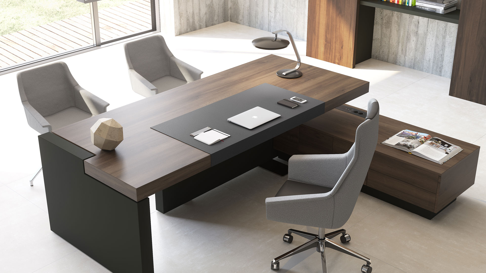 办公台|时尚大班台|办公家具|华体会体育官方在线官网家具|大班台/配套系列