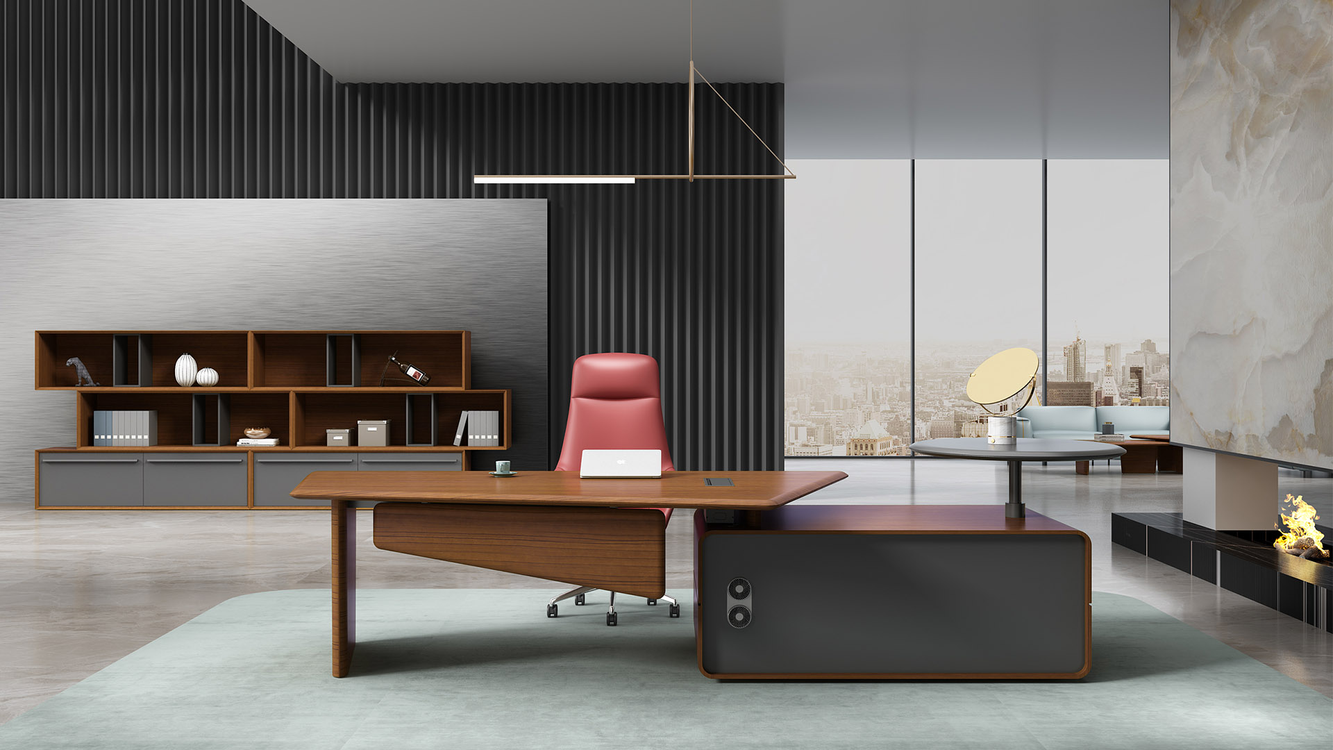 办公台|时尚大班台|办公家具|华体会体育官方在线官网家具|大班台/配套系列