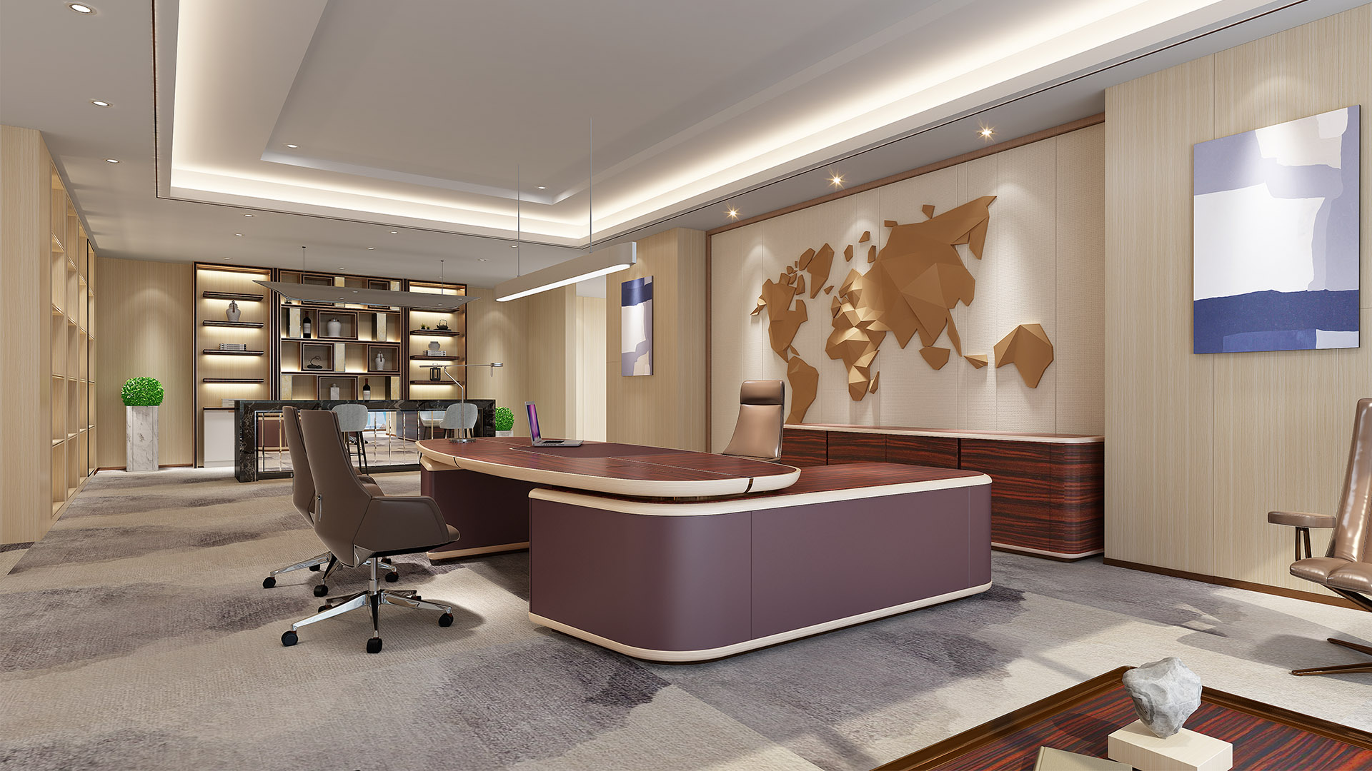 [办公台|时尚大班台|办公家具|华体会体育官方在线官网家具|大班台/配套系列]