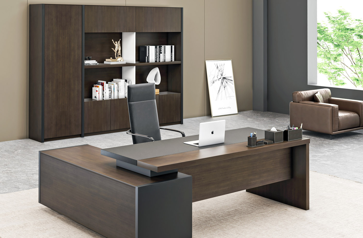 办公台|时尚大班台|办公家具|华体会体育官方在线官网家具|大班台/配套系列