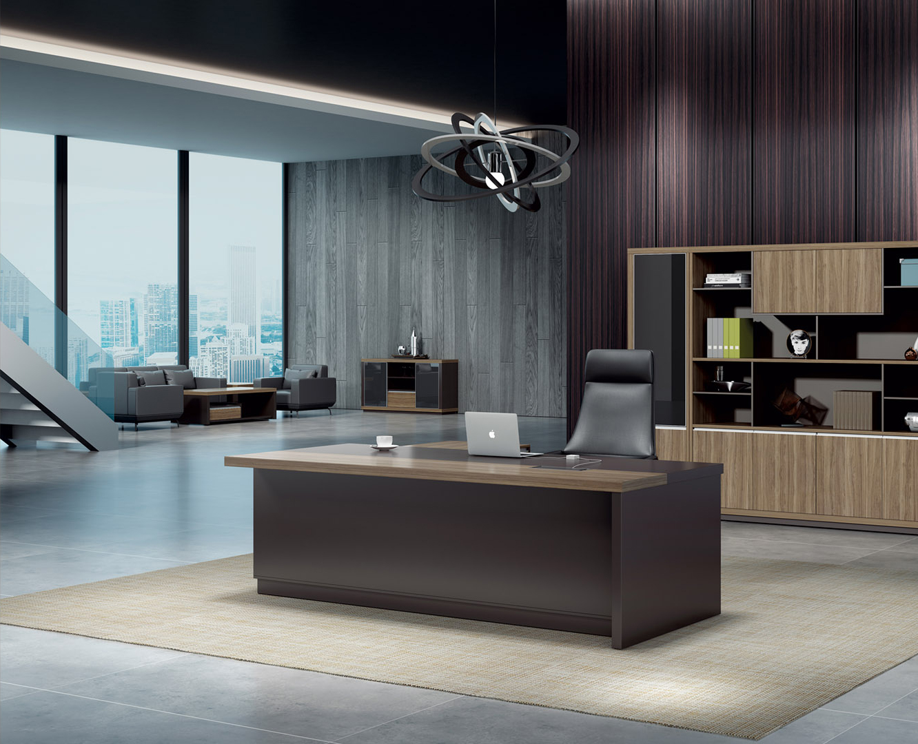 [办公台|时尚大班台|办公家具|华体会体育官方在线官网家具|大班台/配套系列]