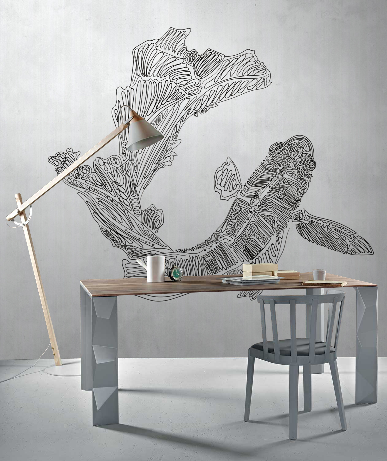 华体会体育官方在线官网 - 附件|装饰画/墙饰|办公家具|华体会体育官方在线官网家具|鱼跃-原创定制壁画