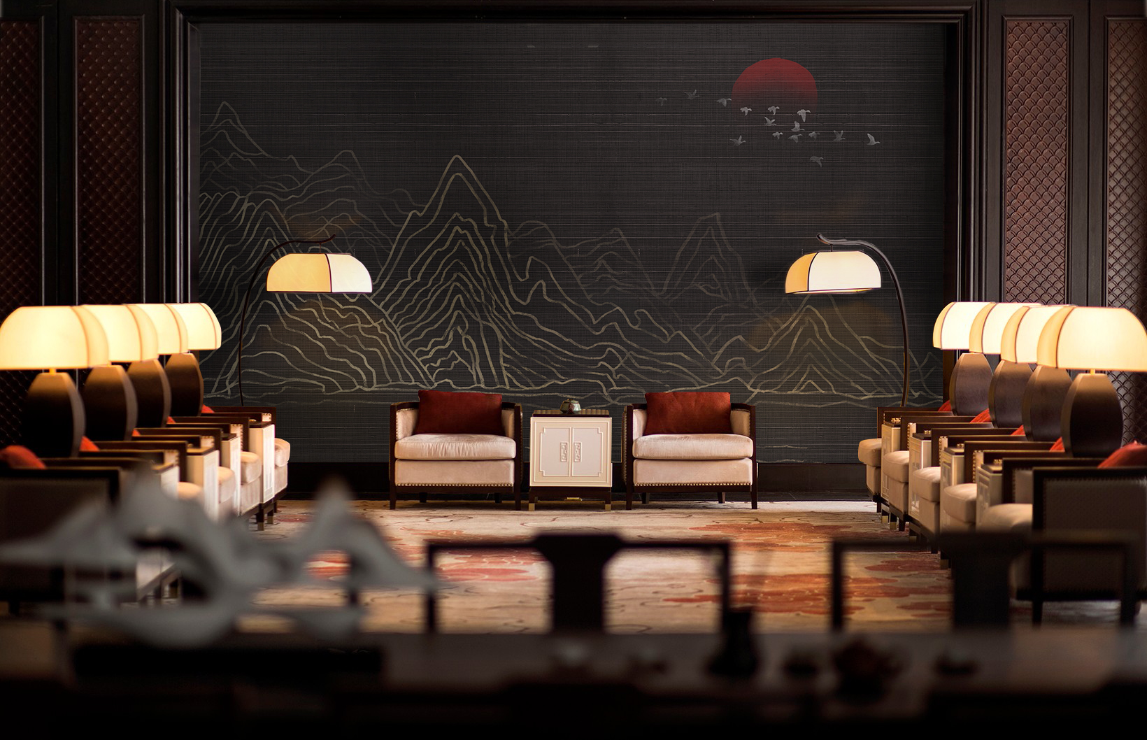 华体会体育官方在线官网 - 附件|装饰画/墙饰|办公家具|华体会体育官方在线官网家具|迁途-原创定制壁画