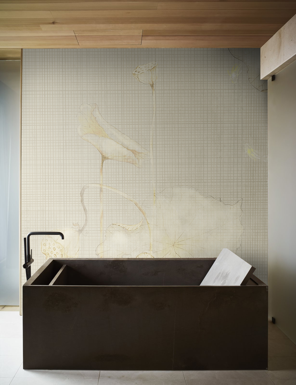 华体会体育官方在线官网 - 附件|装饰画/墙饰|办公家具|华体会体育官方在线官网家具|荷韵-原创定制壁画