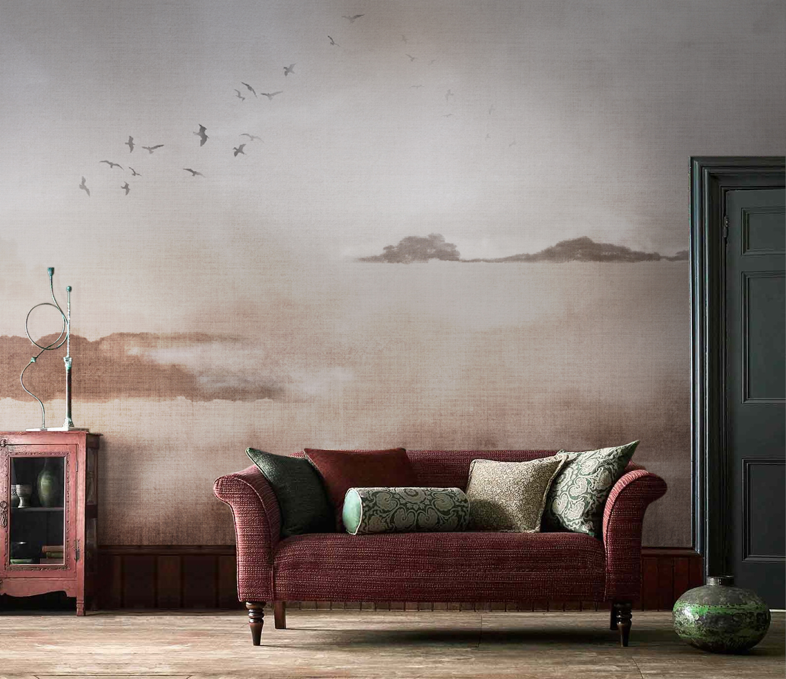 华体会体育官方在线官网 - 附件|装饰画/墙饰|办公家具|华体会体育官方在线官网家具|山水-原创定制壁画